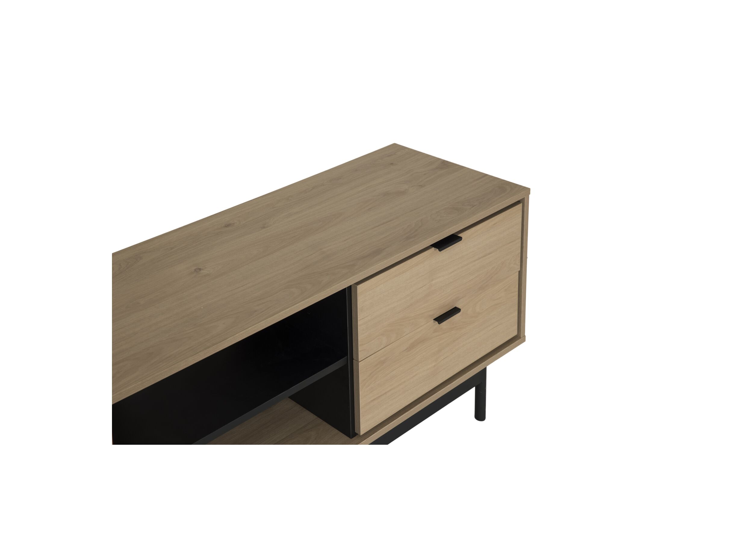 Detailfoto - Tv-meubel Token 180cm - decor - eik
