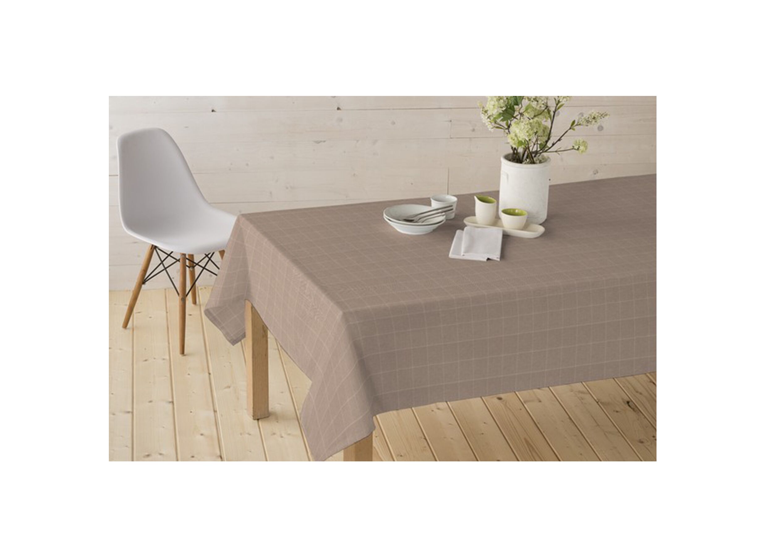 Tafelkleed Nap D'Eco Ø180cm lush cashmere
