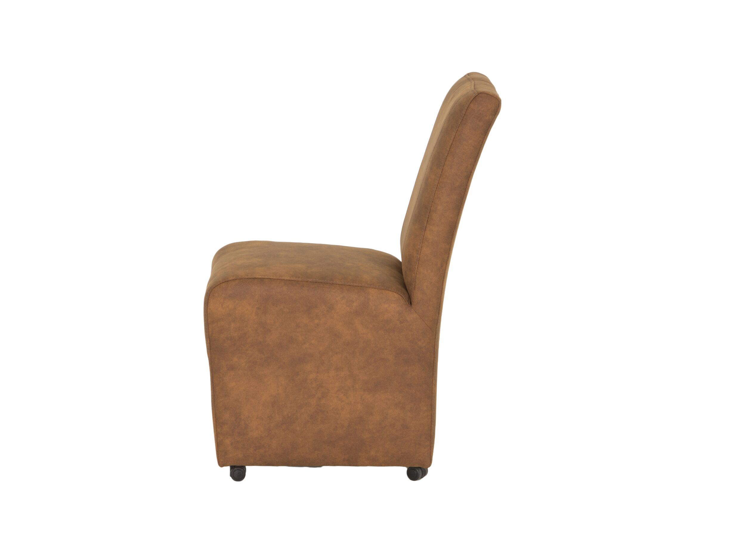 Stoel Oliver 50x70x94,5cm - stof - cognac preston