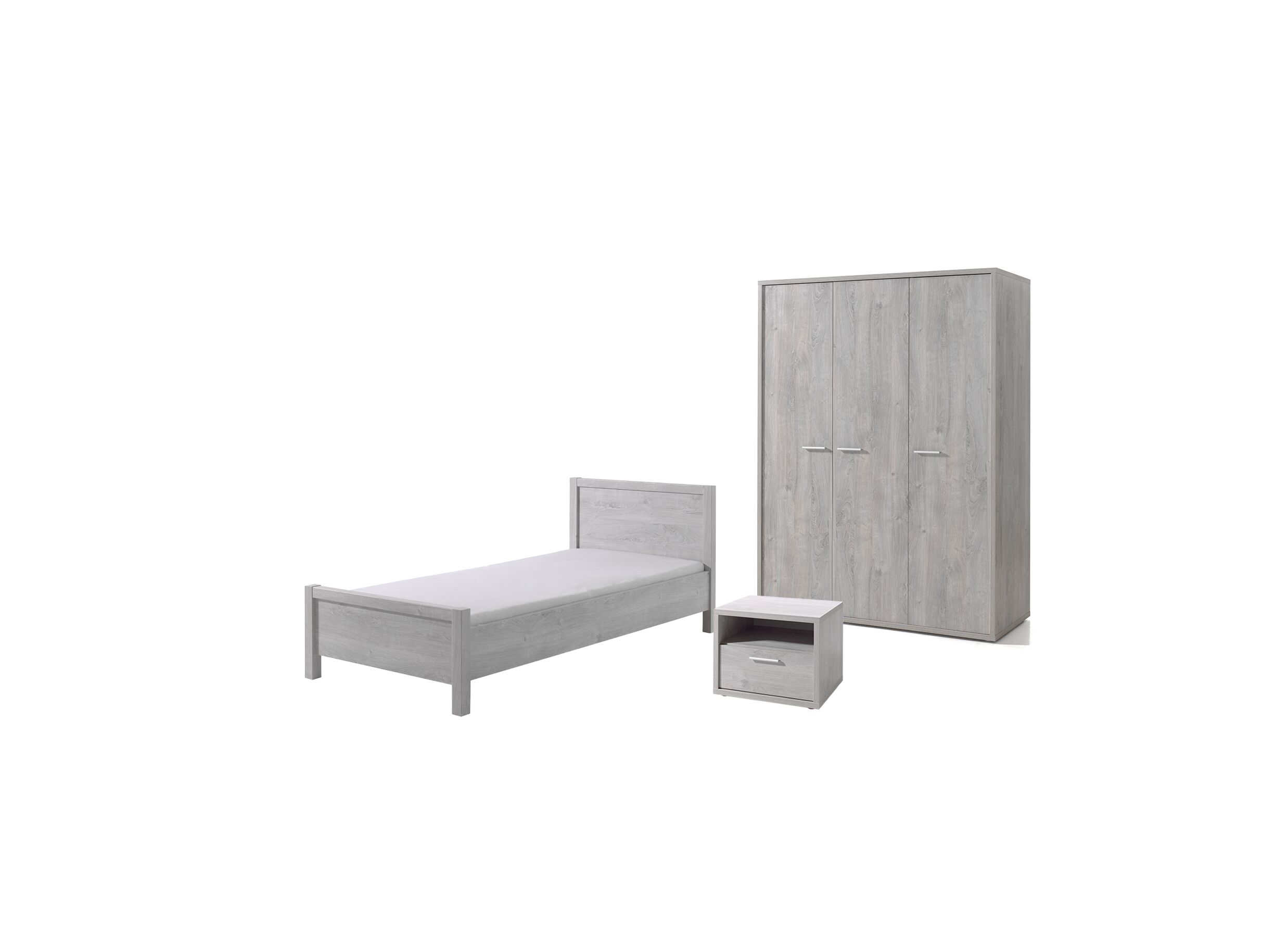 Chambre enfant Vic avec armoire 3 portes - Chambre enfant Vic avec armoire 3 portes
