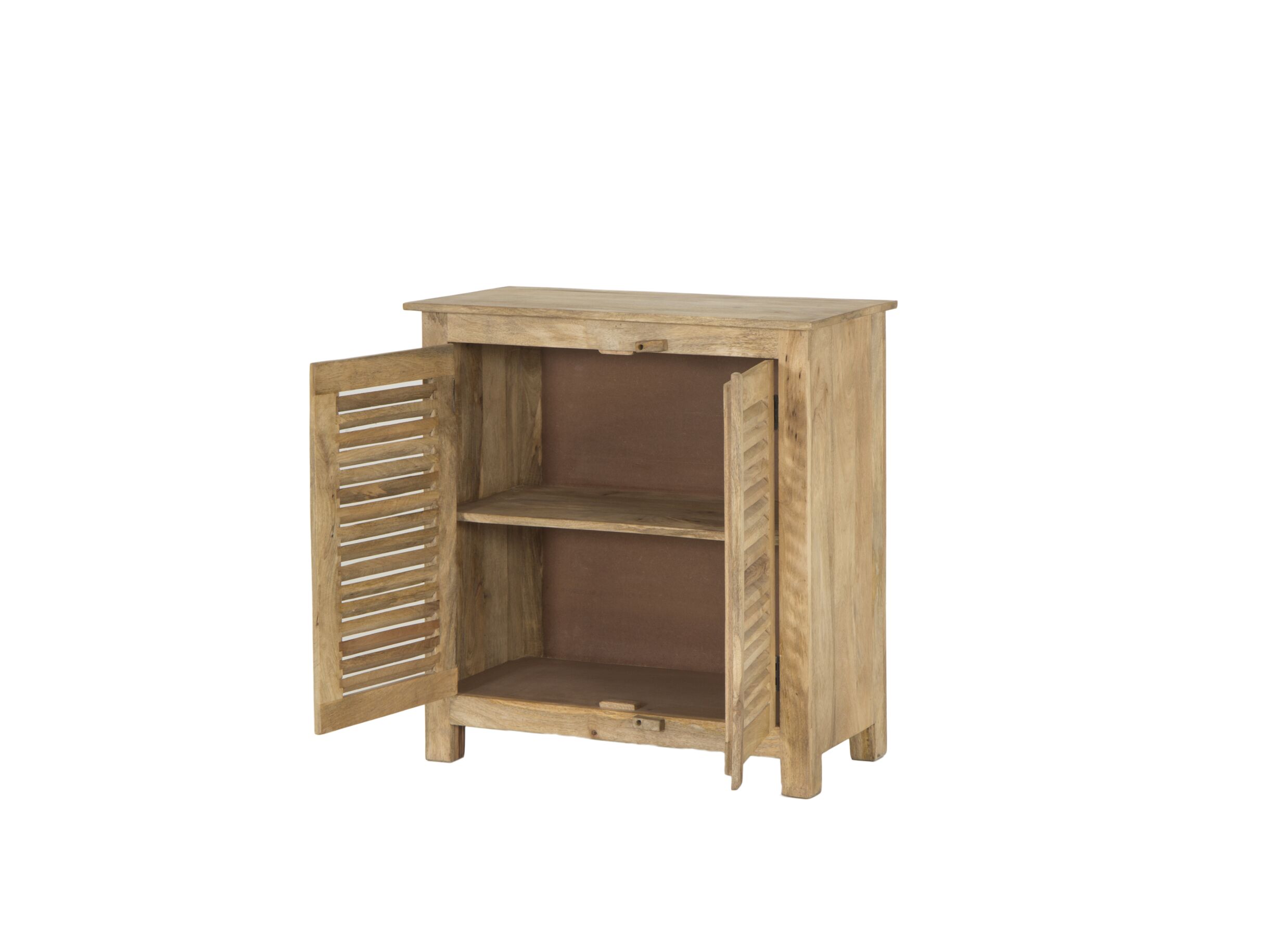 Kast Rosas 90x40x90cm - mango massief - naturel