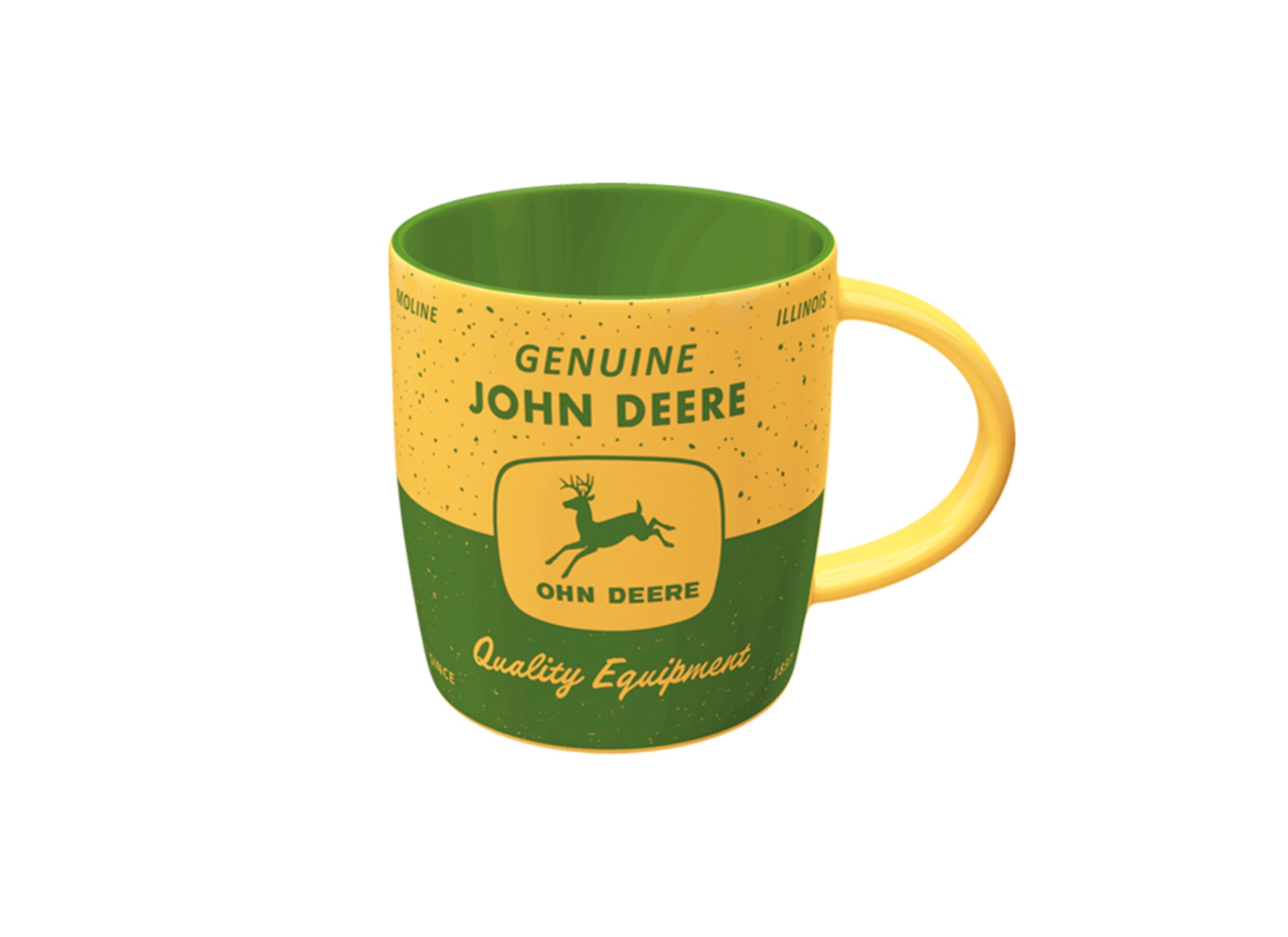 Aperçu - Mug John Deere 34cl - céramique - jaune & vert