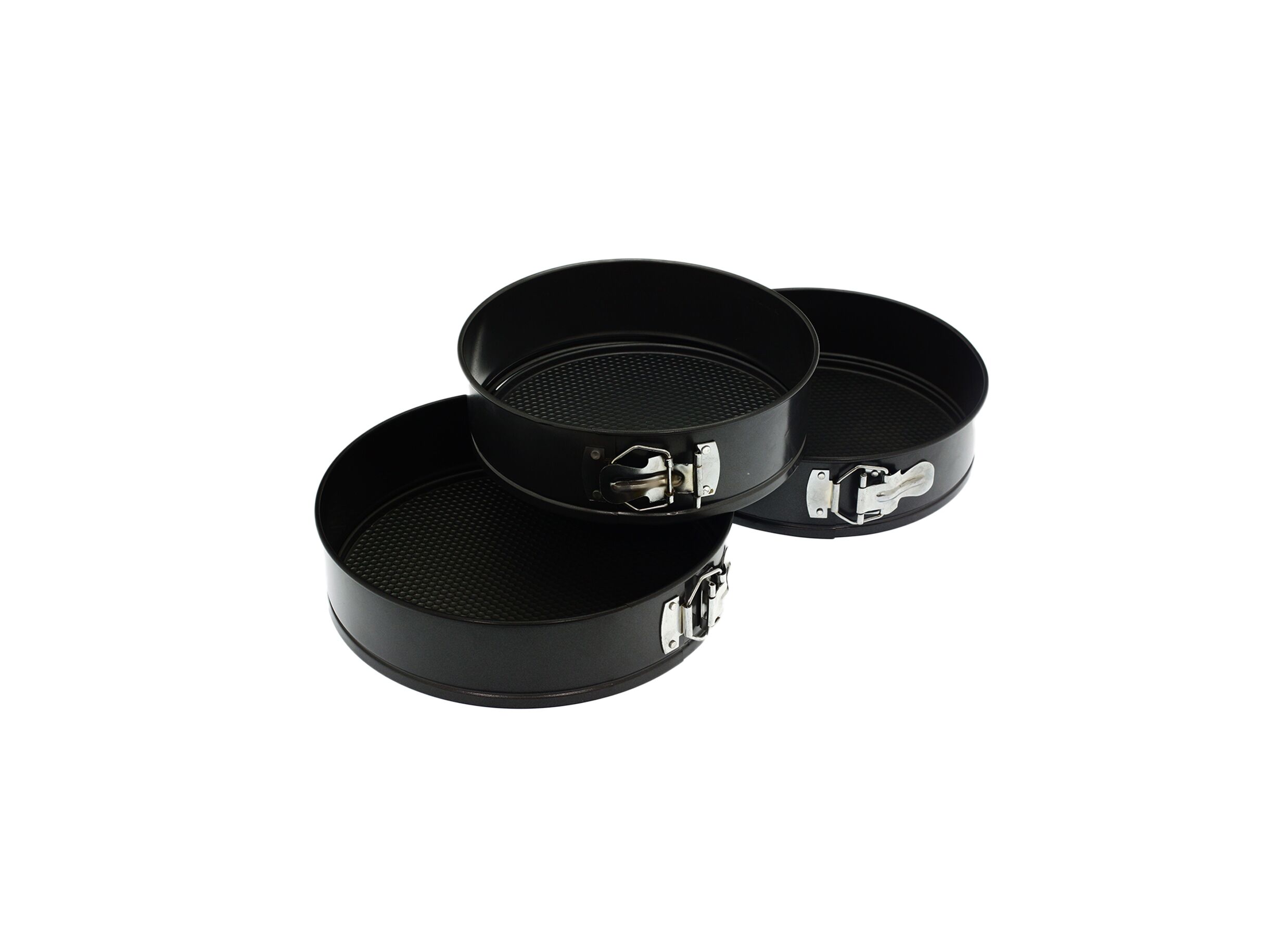 Moule à charnière Ø26cm - Moule à charnière Ø26cm, lot de 3