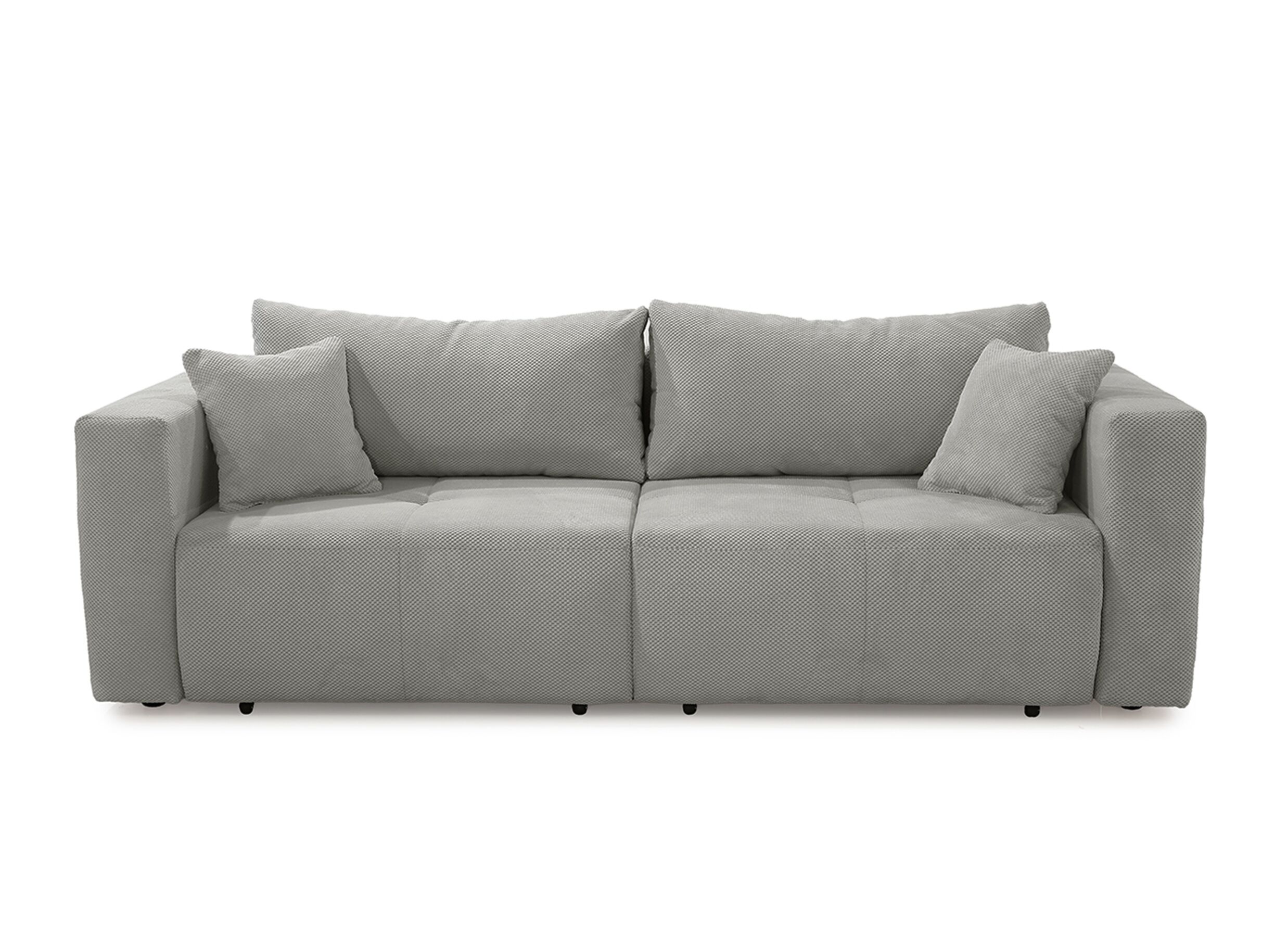 Zetel Relax Bigsofa 4-zit - stof - lichtgrijs - Zetel Relax Bigsofa 4-zit - stof - lichtgrijs