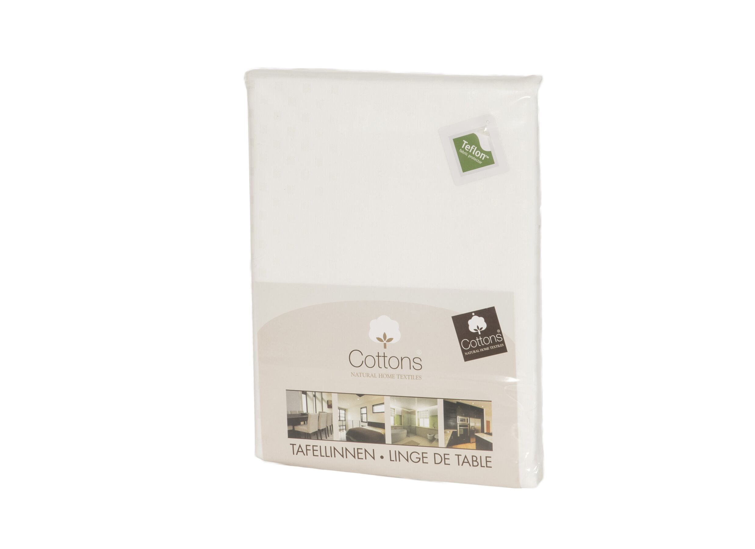 Aperçu - Serviette Teflon 50x50cm - tissu - blanc