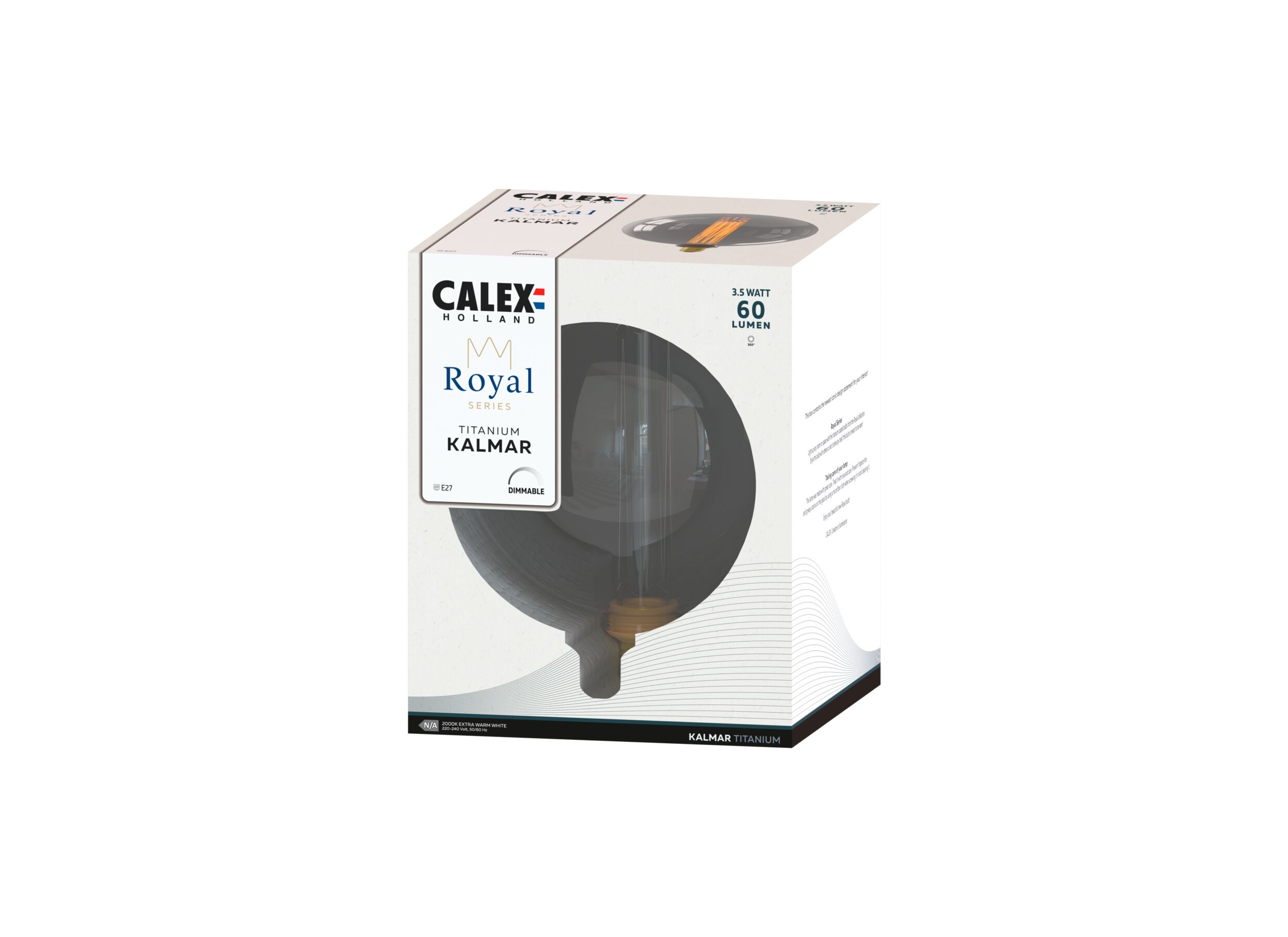 Aperçu - Ampoule LED Royal Kalmar 3,5W E27