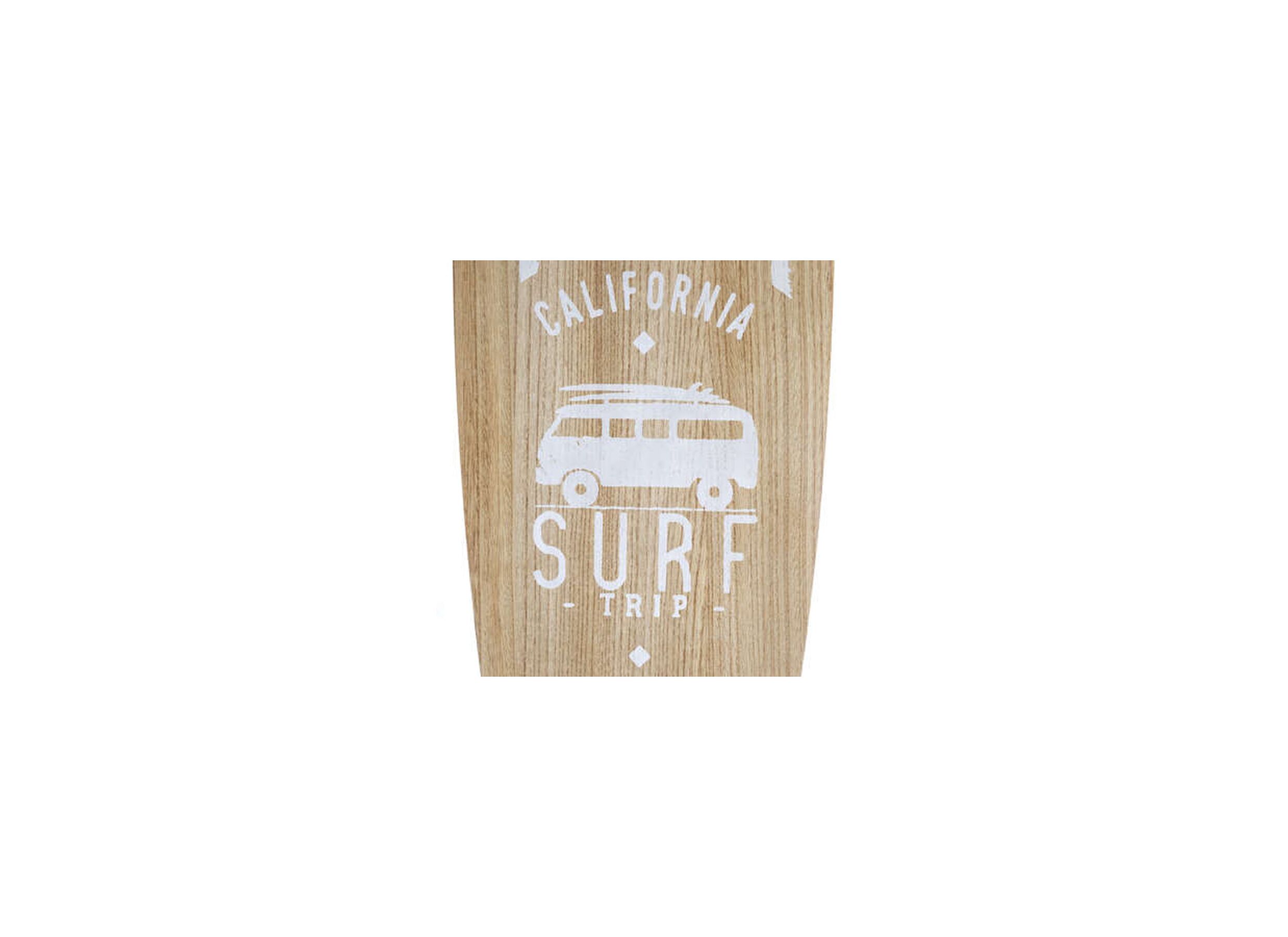 Overzichtsfoto - Wanddecoratie Surfplank South 27x110cm