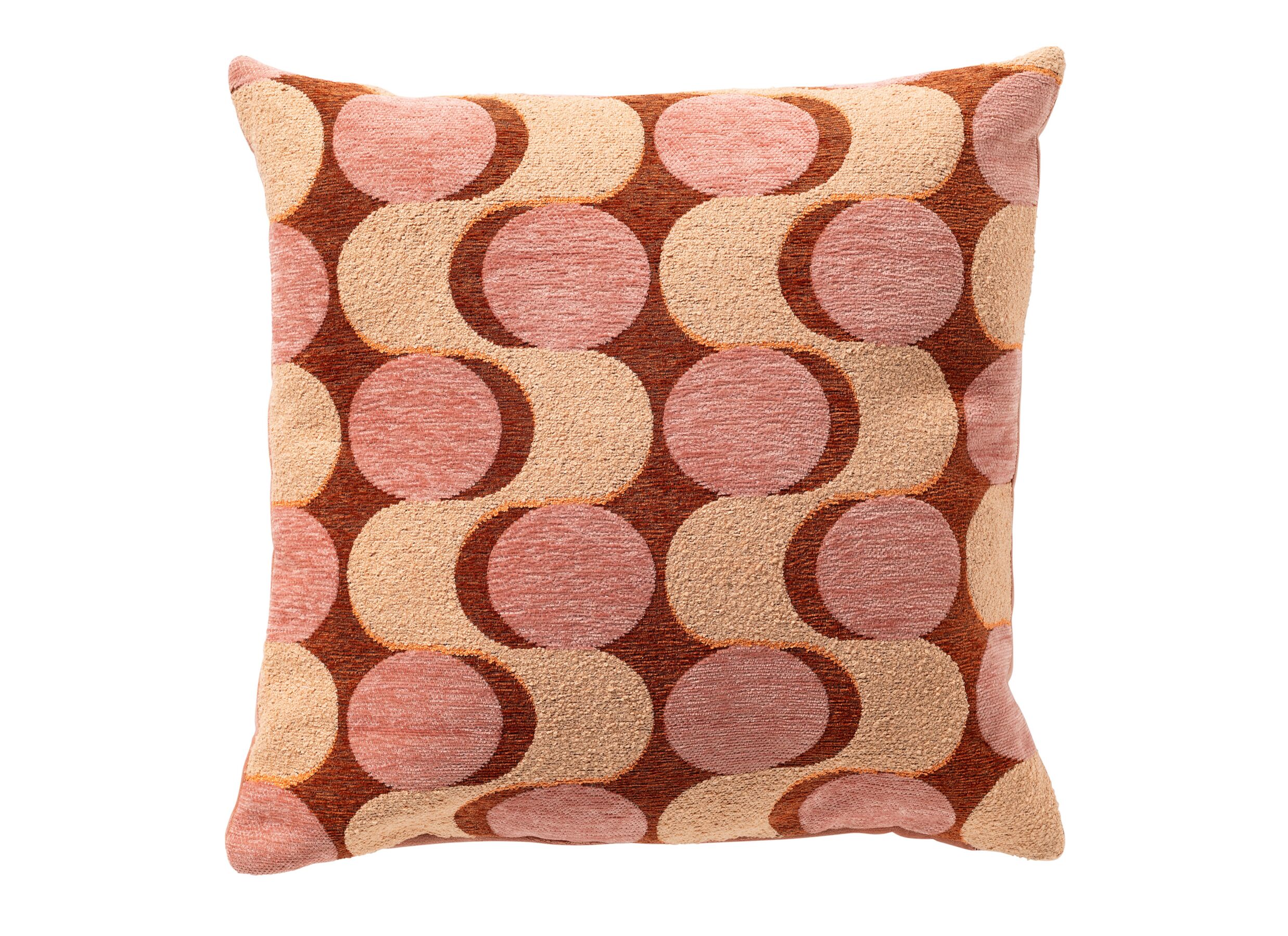 Plus Important - Coussin Marlijn 45x45cm - polyester - muted clay
