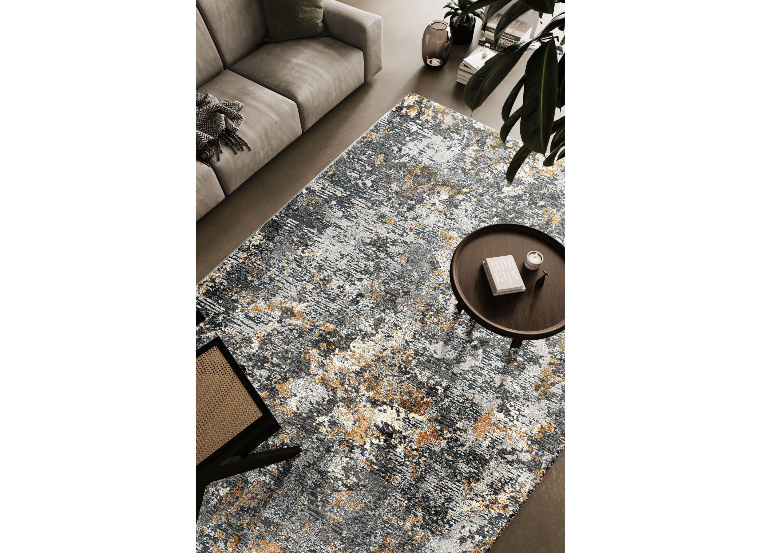 Sfeerfoto - Tapijt Caucus 240x330cm - polyester - multicolor