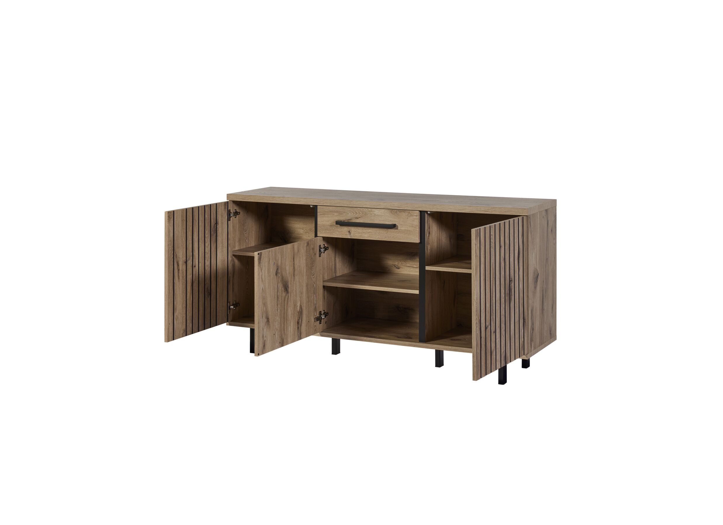 Disposition - Buffet Tim 180cm - film décoratif - canyon oak