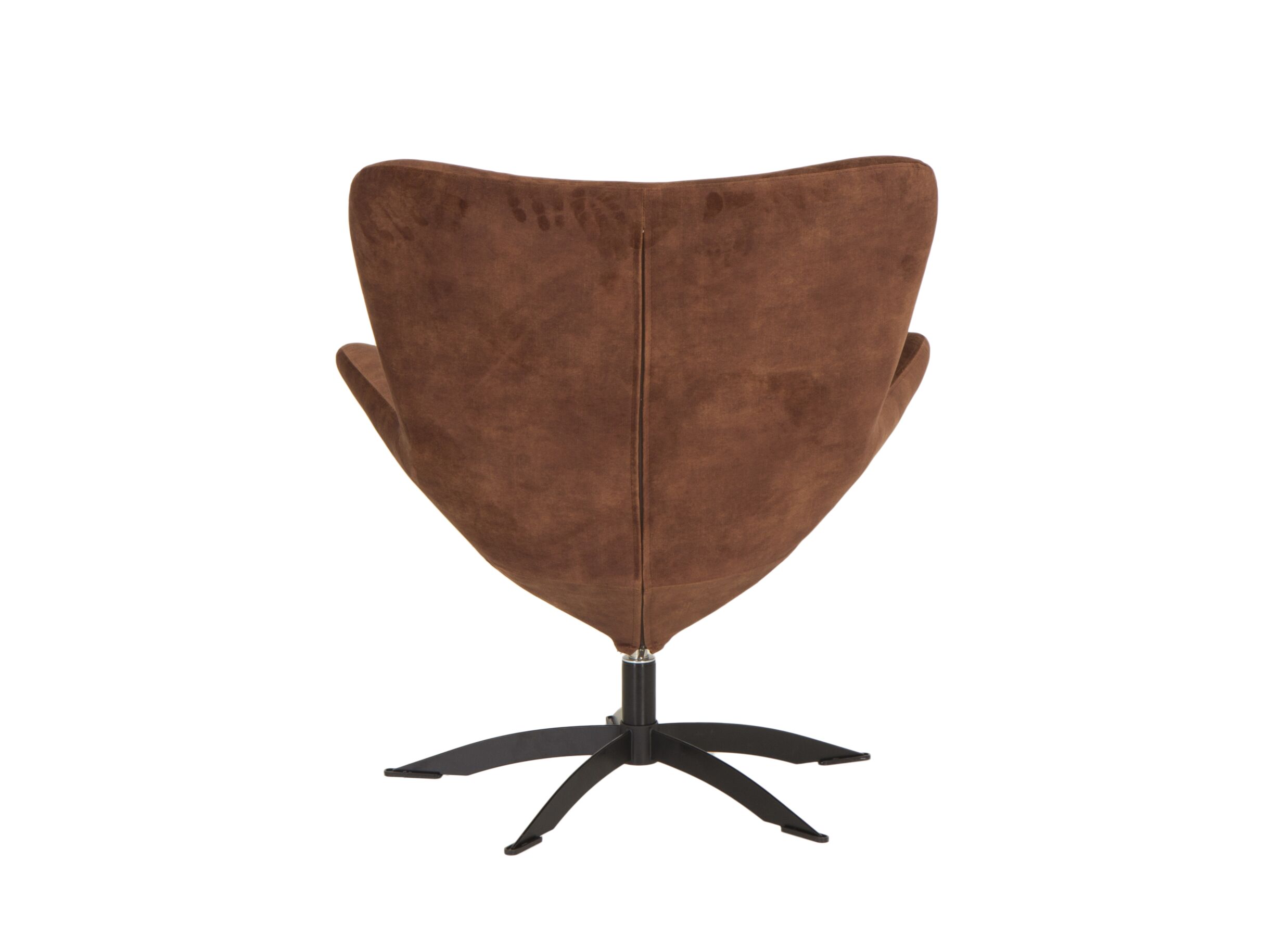Fauteuil pivotant 79x82x86cm - tissu - hazel