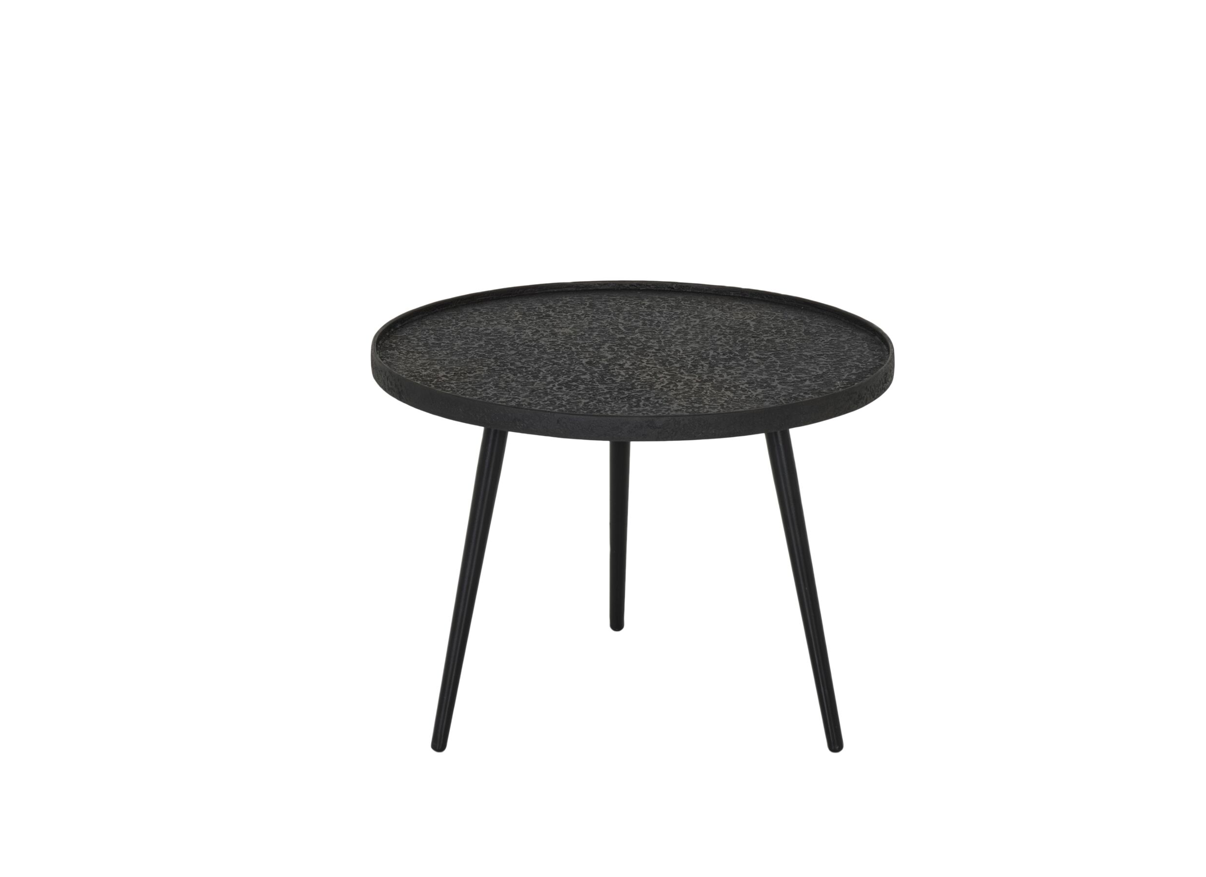 Salontafel Billy teak massief rond