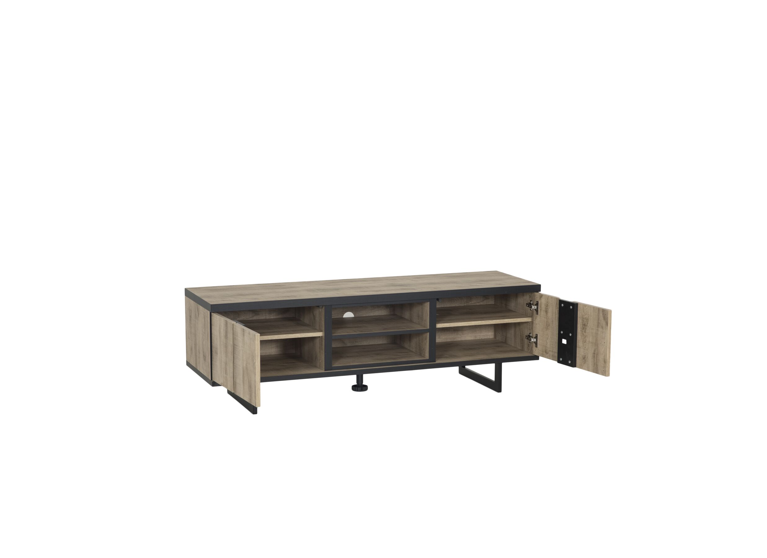 Disposition - Meuble TV Samson 162cm - melamine - orca