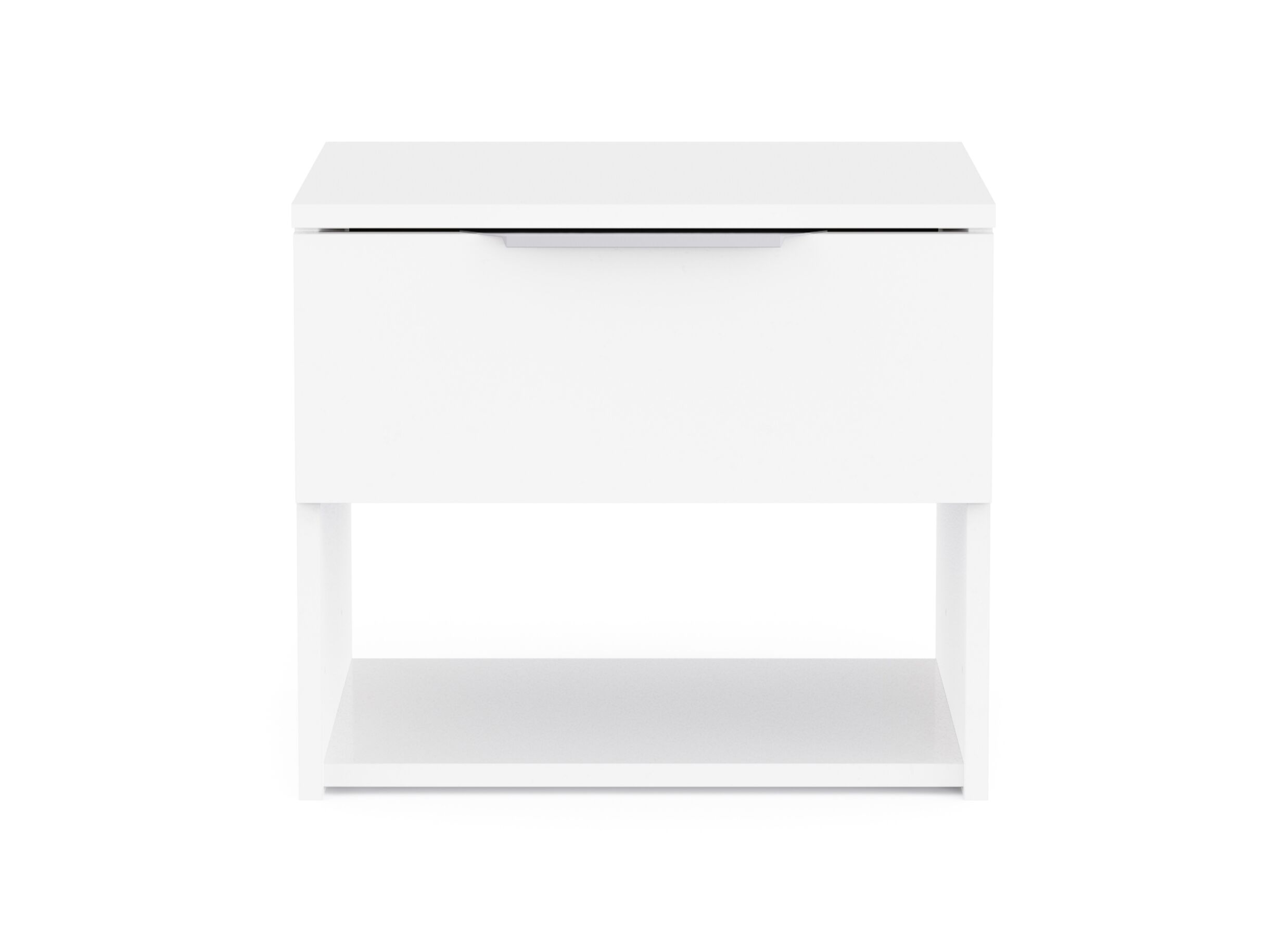 Overzichtsfoto - Nachtkastje Michigan 44x37x38cm - decor - wit