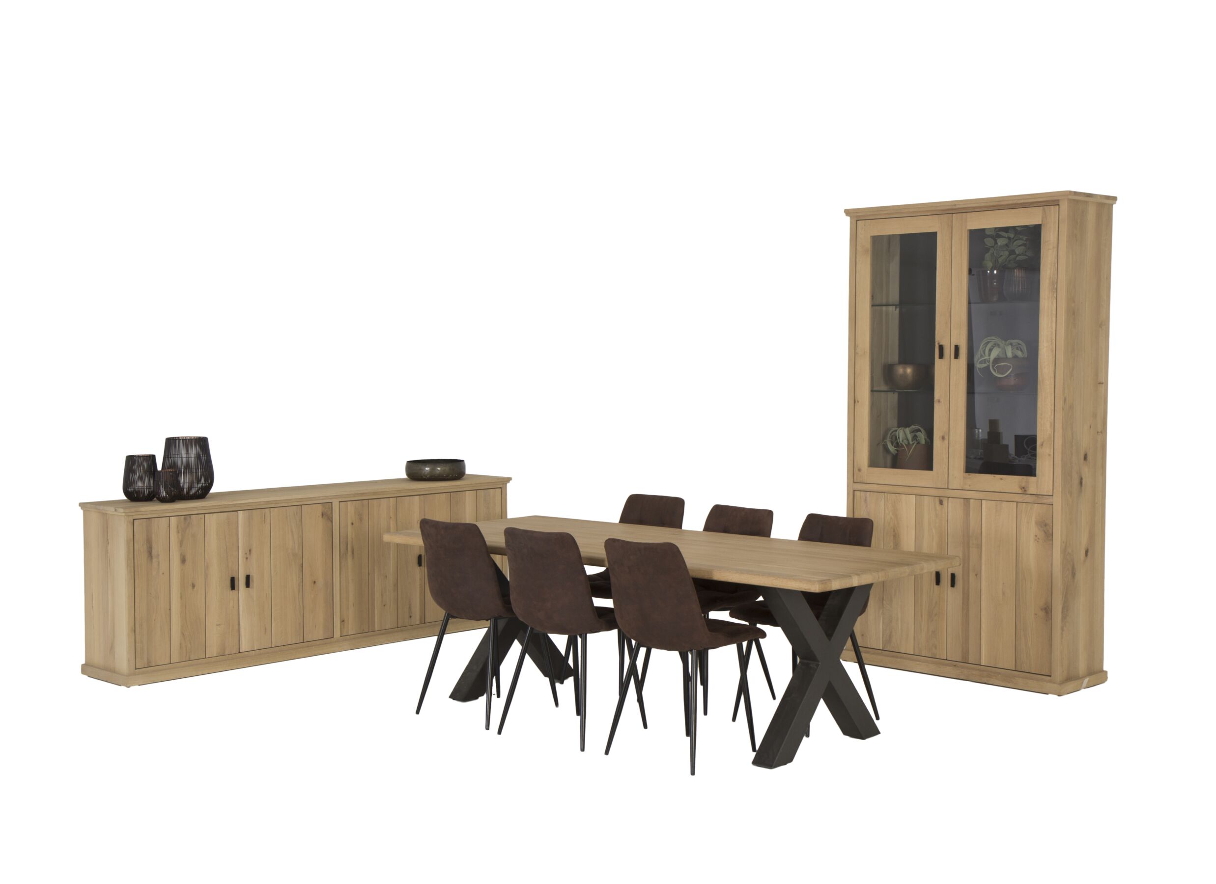 Table La Fabrique 240x100cm - chêne massif - naturel