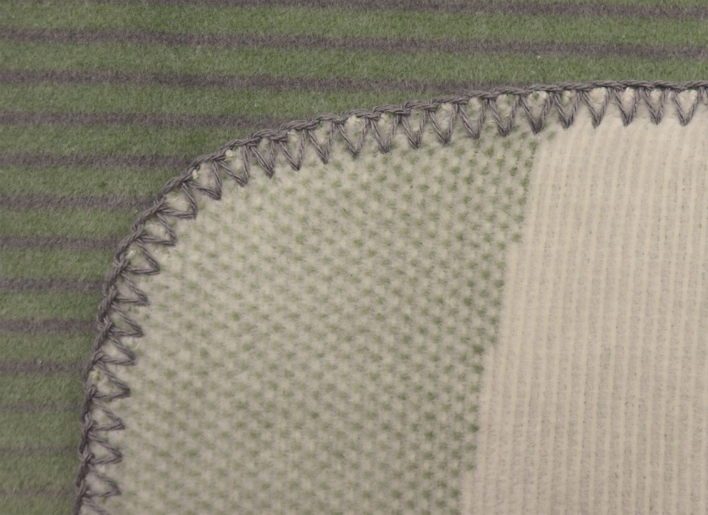 Detailfoto - Plaid Shadeflow 150x200cm - katoen & polyacryl - multicolor
