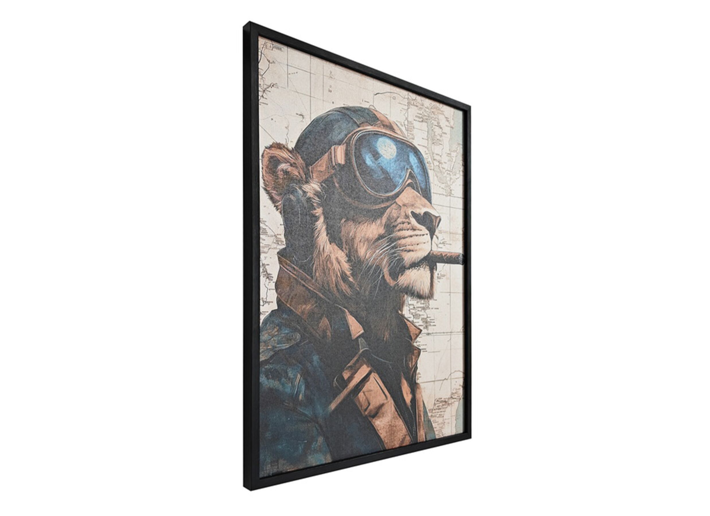 Overzichtsfoto - Print op canvas Smoke 45x60cm