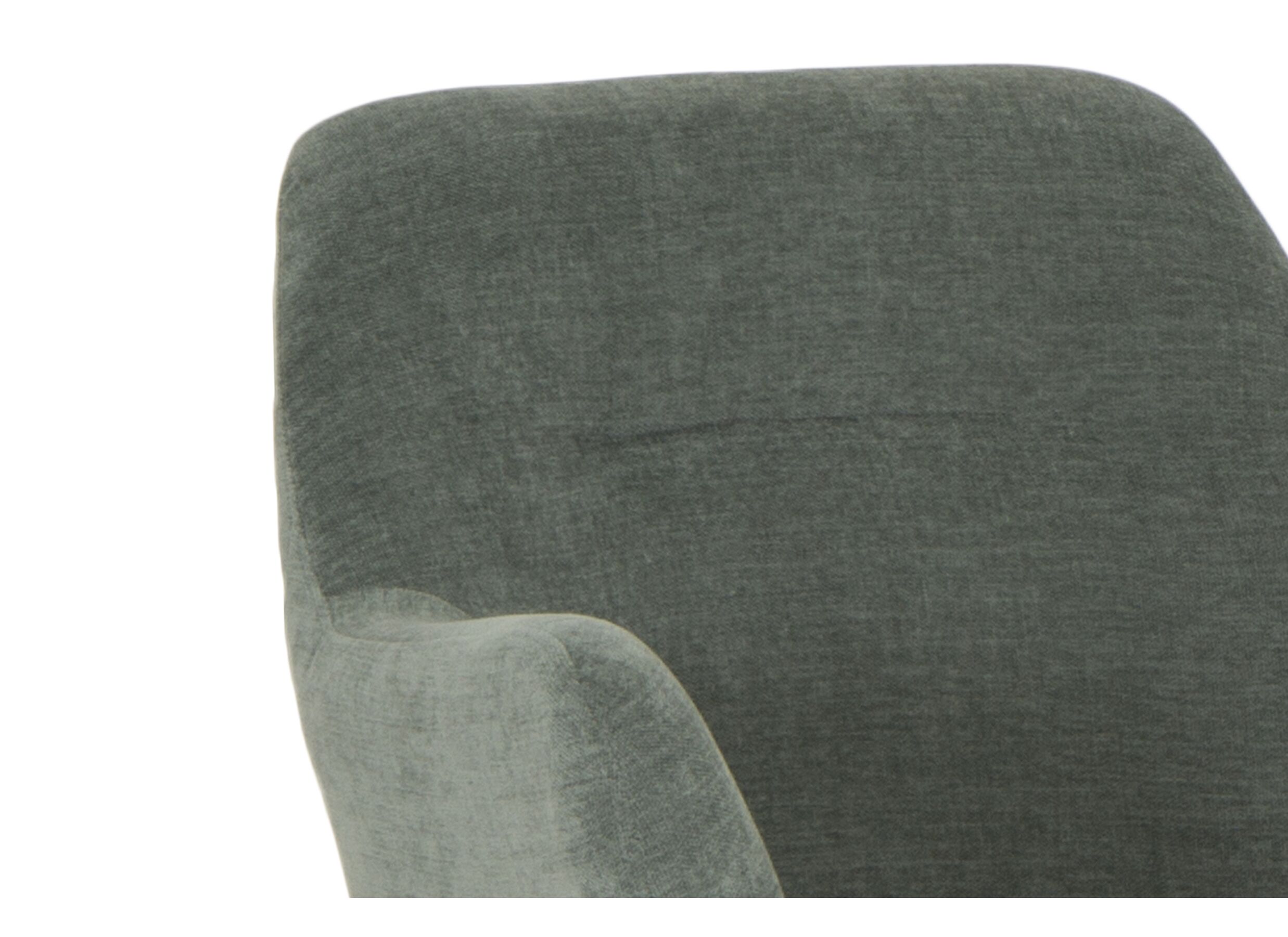 Fauteuil Pacha 70x60x82cm - tissu - vert