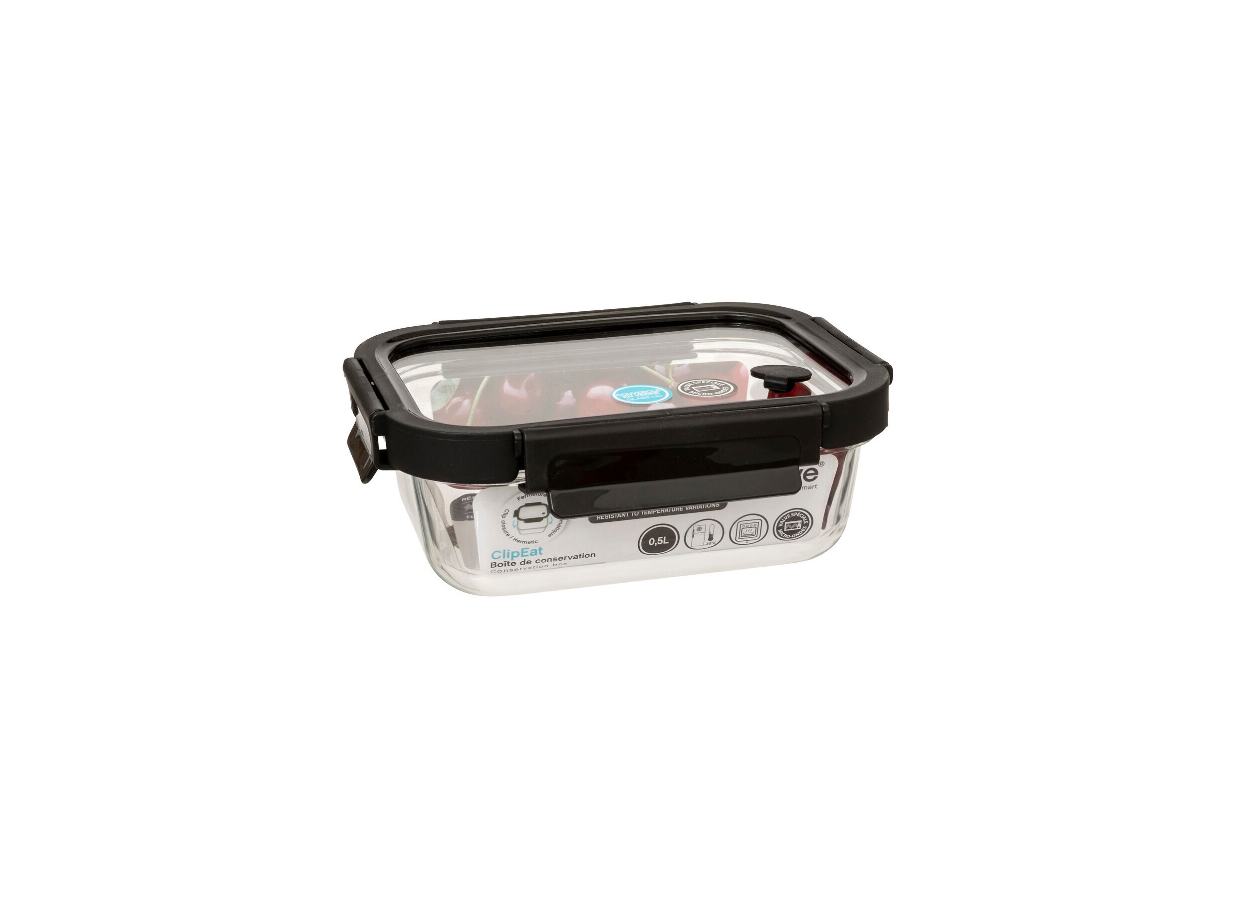 Overzichtsfoto - Bewaardoos ClipEatPlus 0.5L