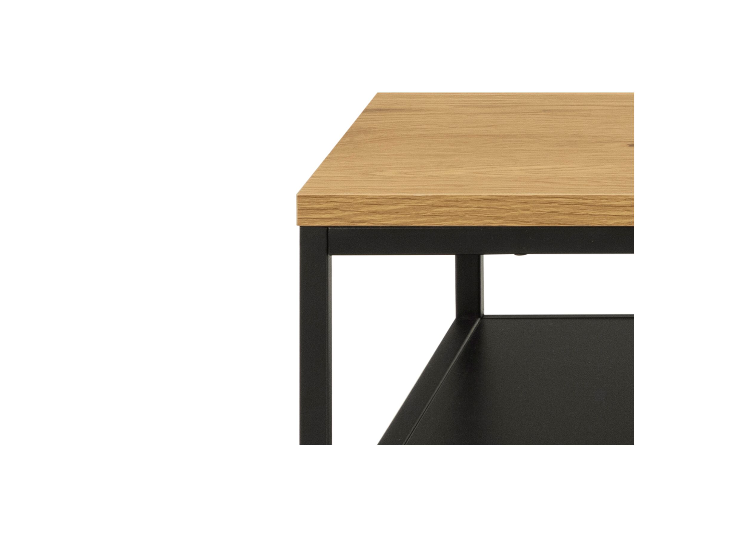 Detail - Table basse brun noir