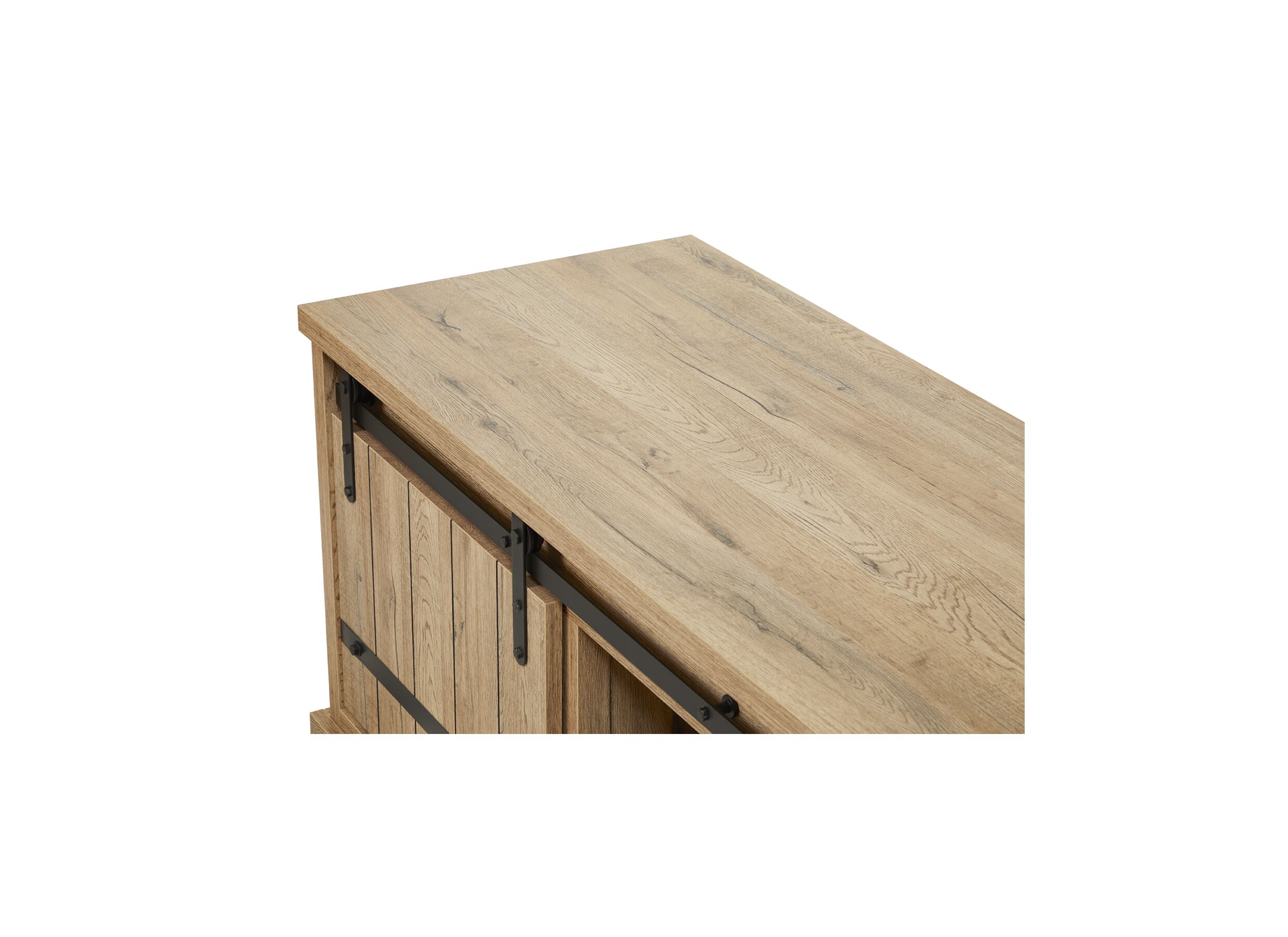 Meuble TV Piero 164cm - film décoratif - scarlet oak