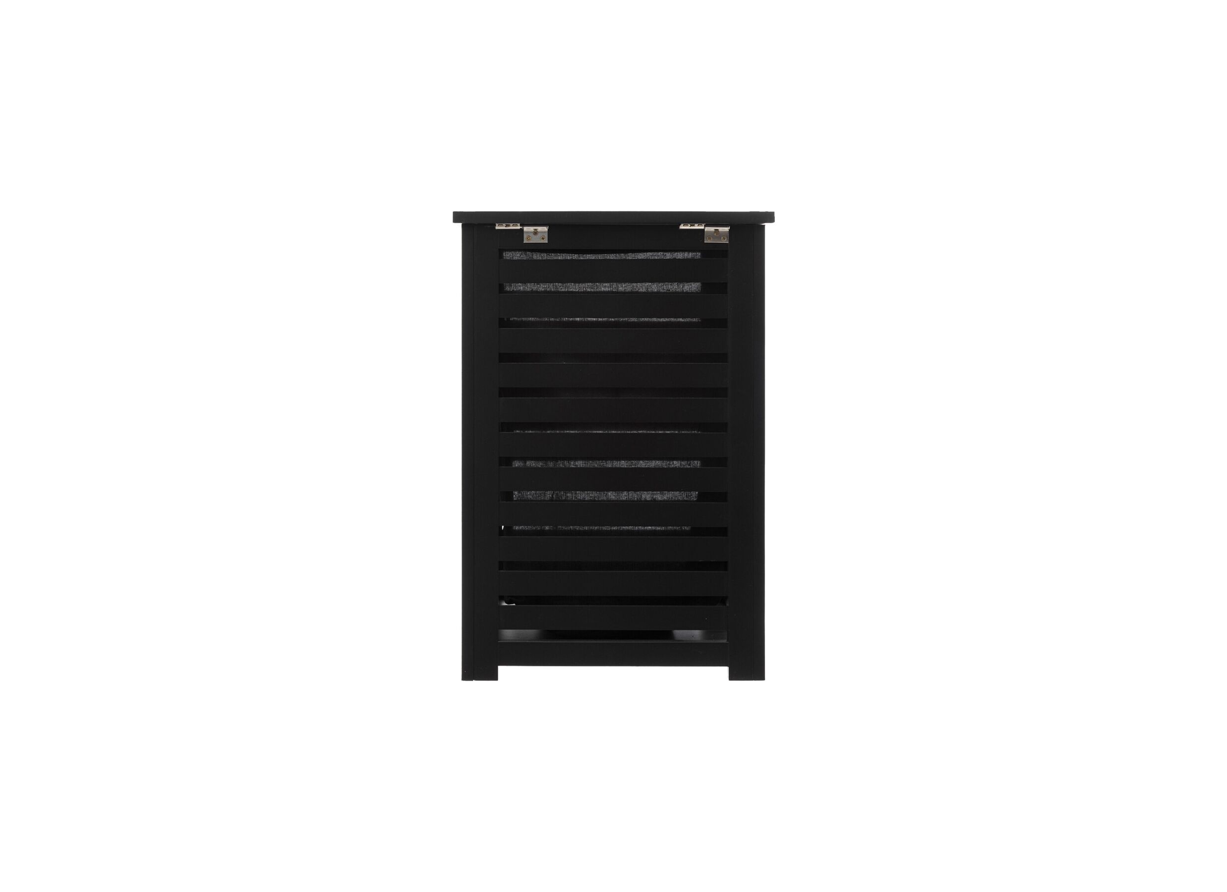 Linnenmand 40x38x58cm zwart
