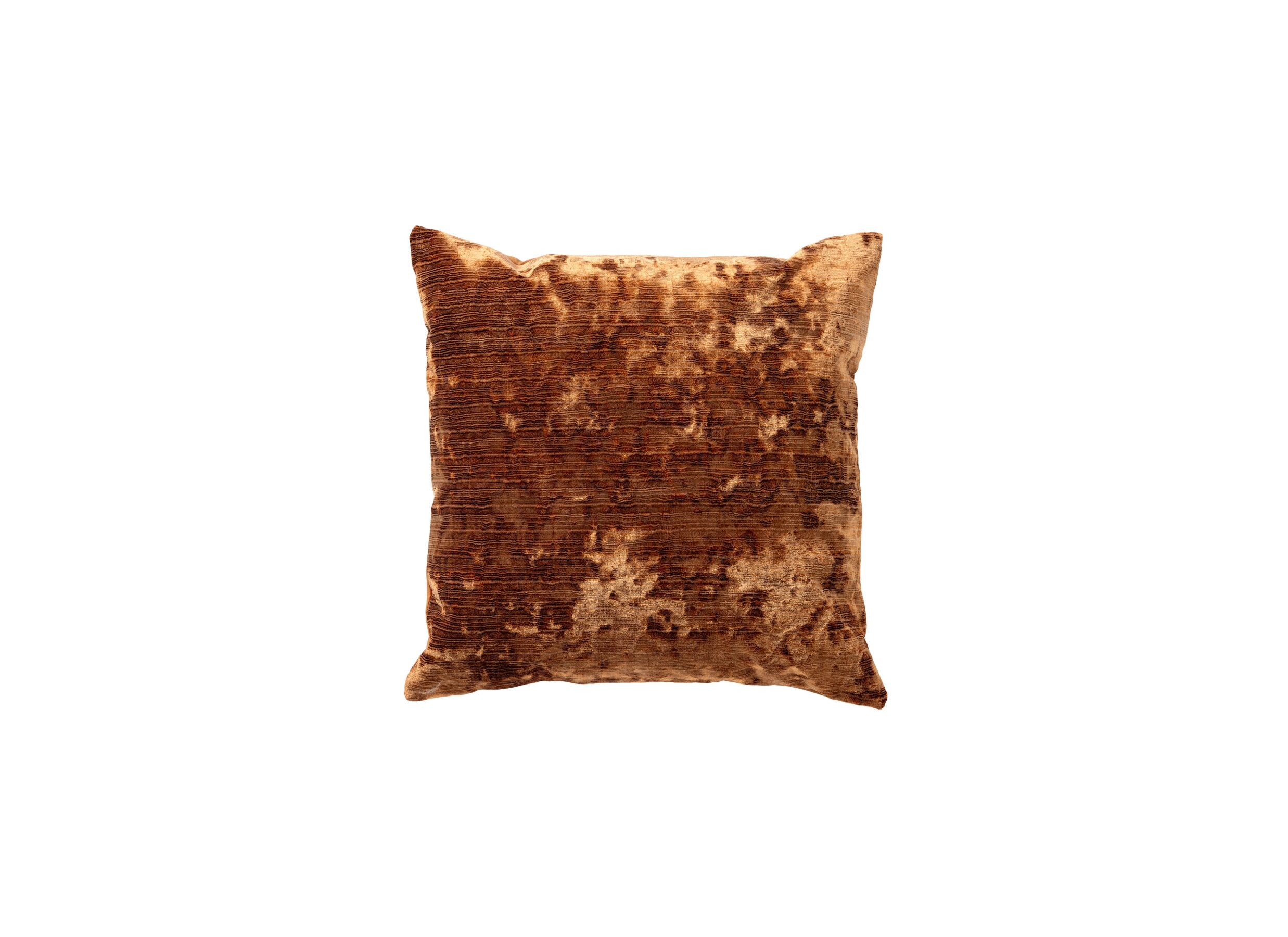 Hoofdfoto - Kussen Amber 45x45cm - stof - brown patina