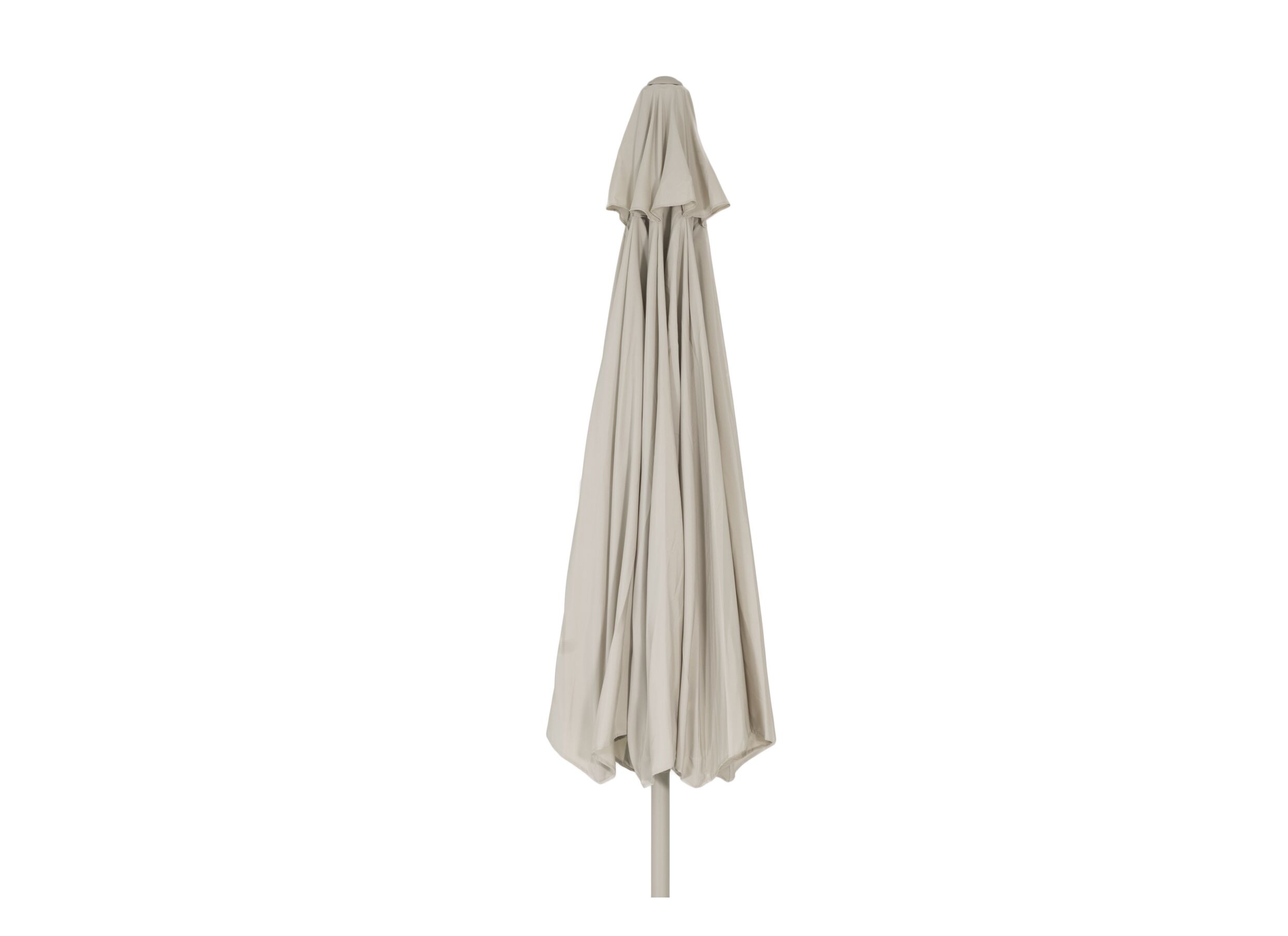 Aperçu - Parasol Nerissa Ø350cm mastic avec couverture