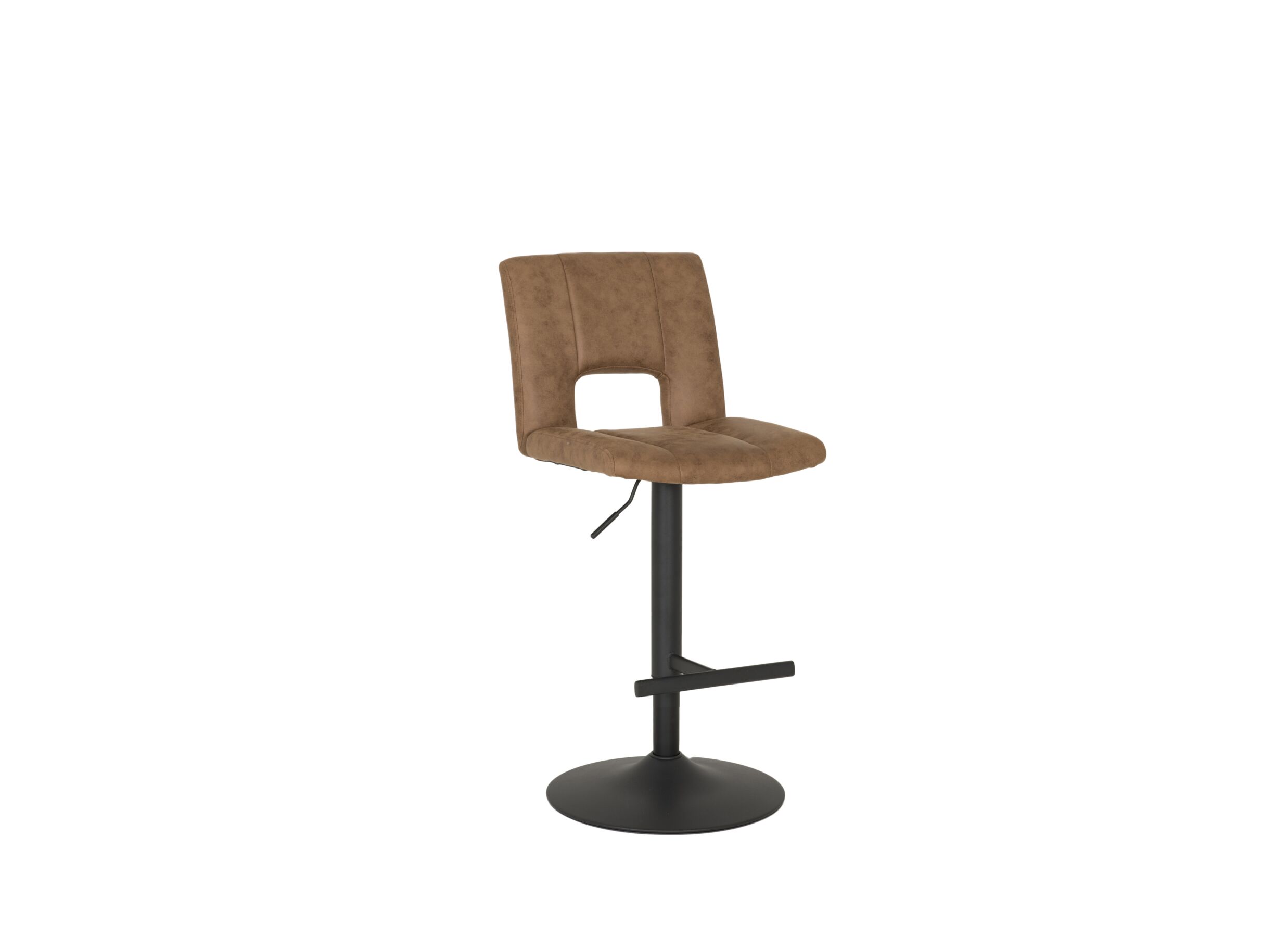 Barstoel Montecito ZH58-85cm - metaal - cognac
