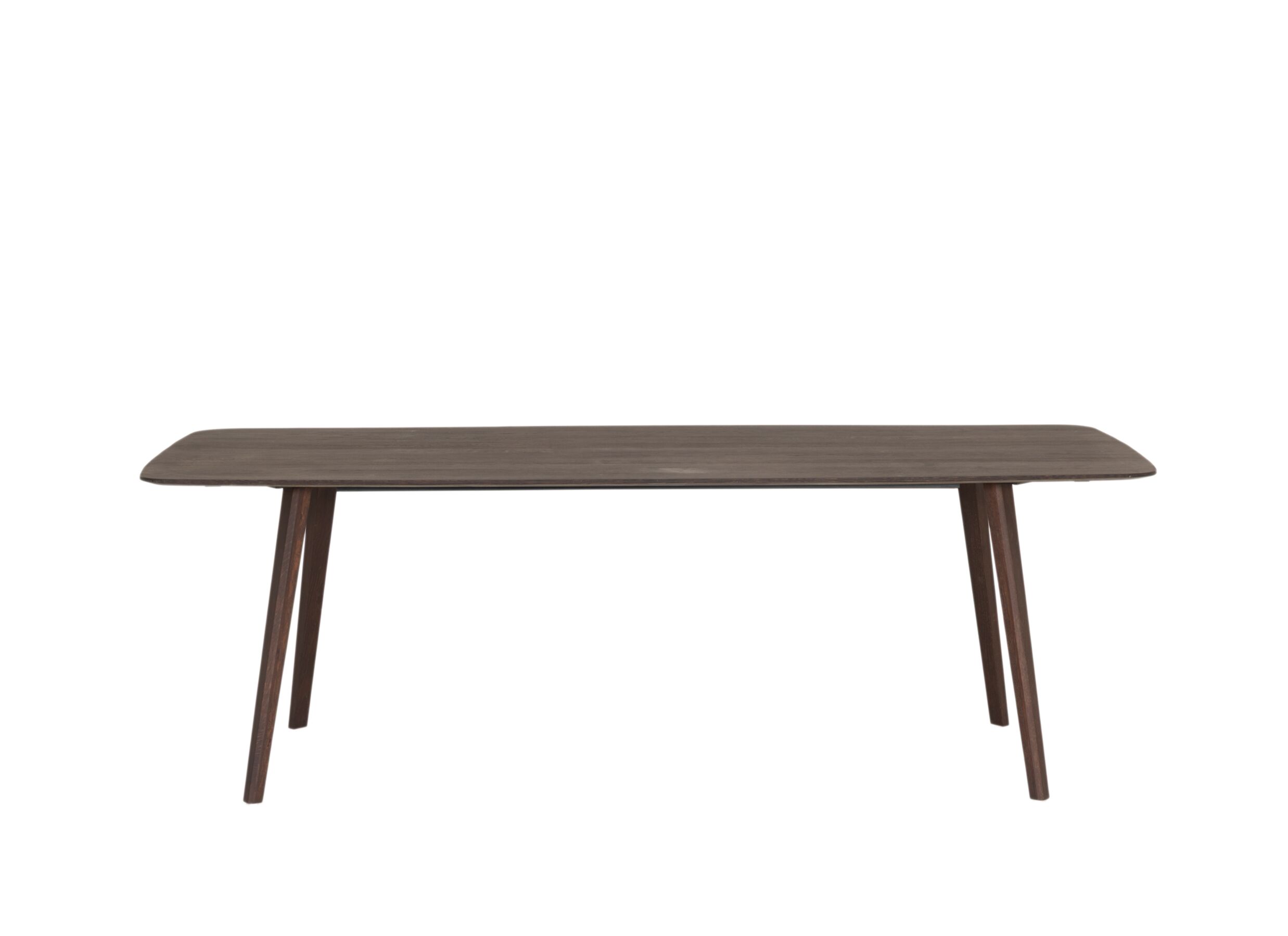 Overzichtsfoto - Tafel Rollo 220x100cm - eik massief - donkerbruin