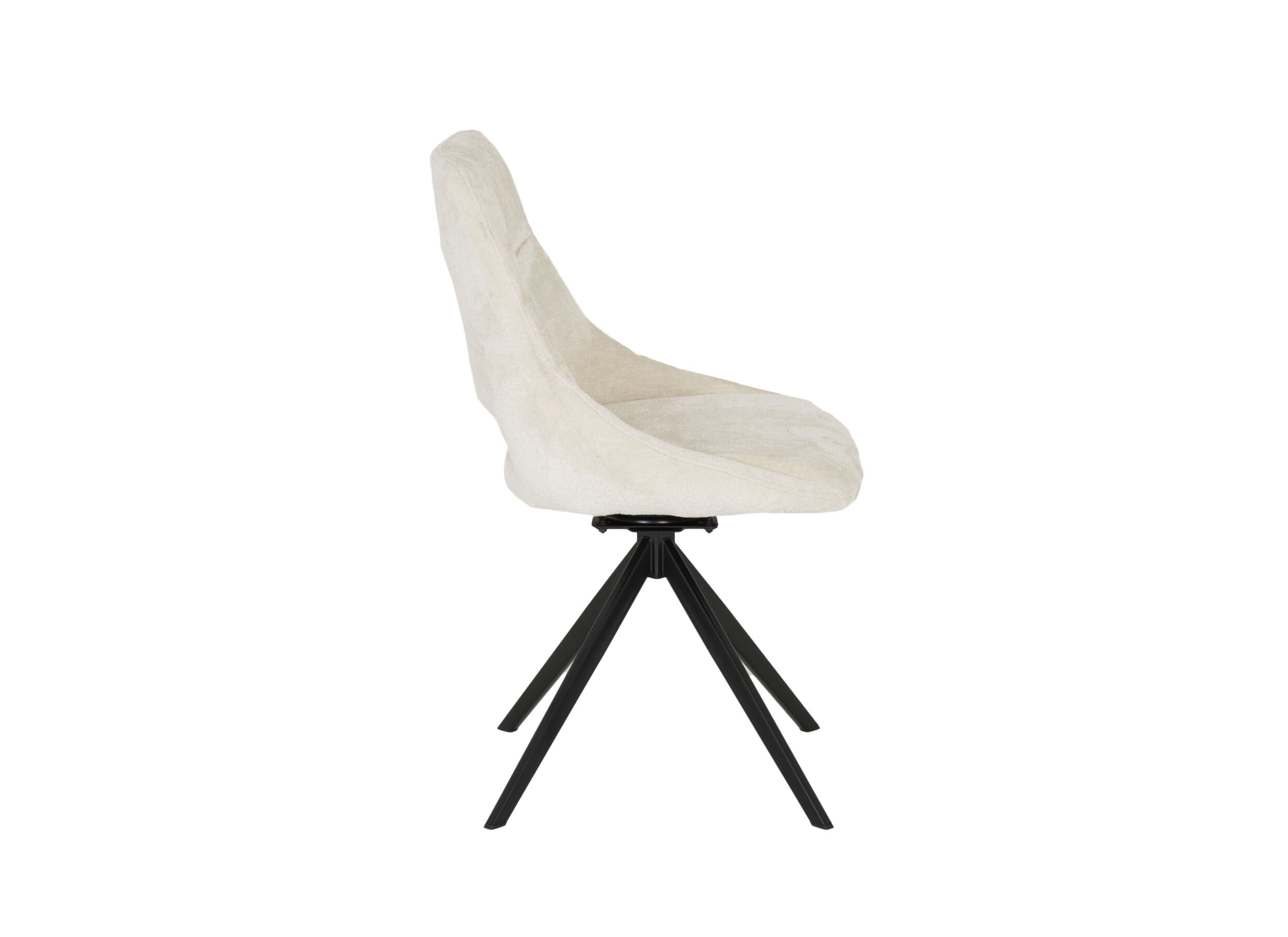 Overzichtsfoto - Draaistoel Pepper stof beige