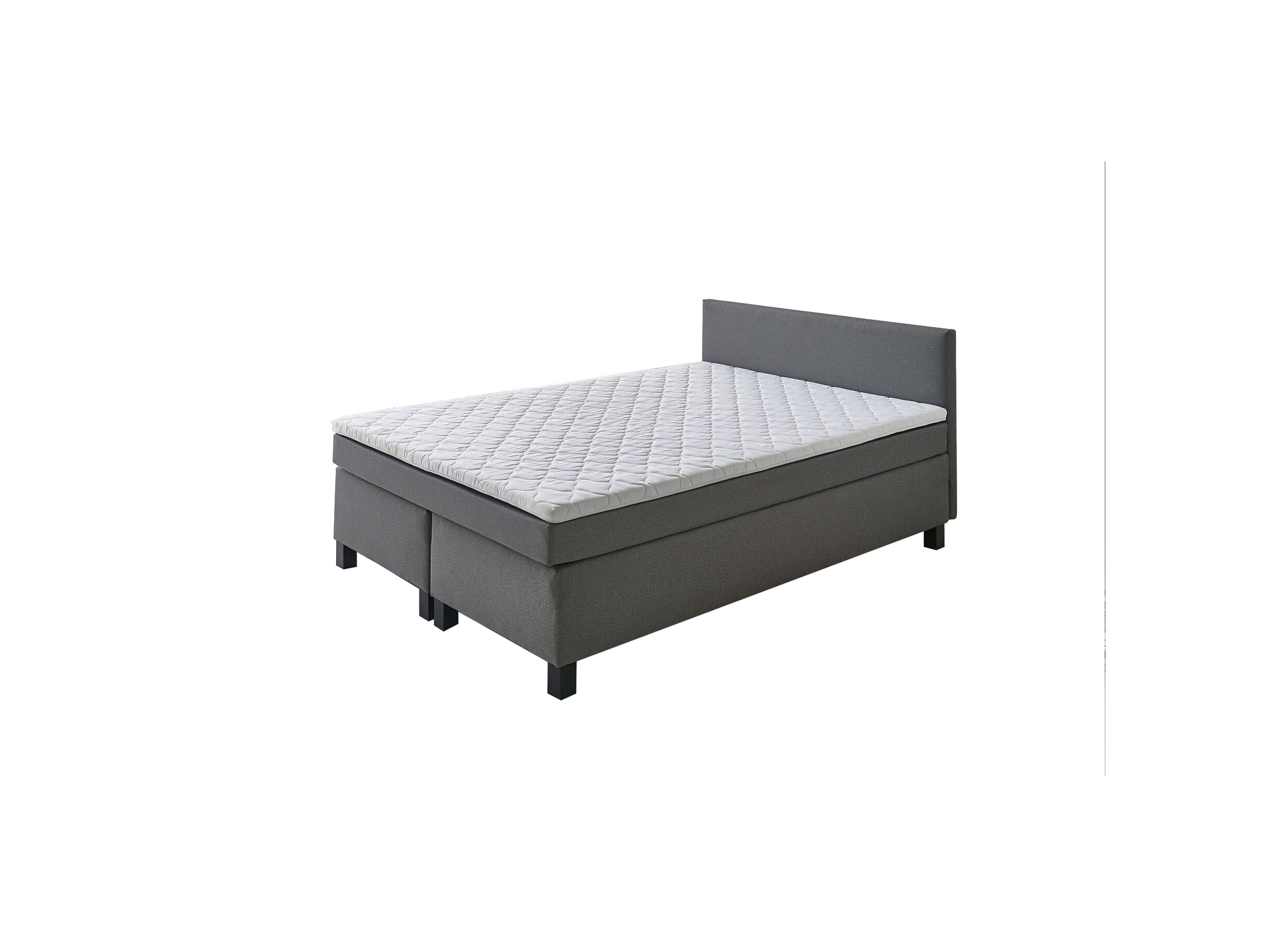 Boxspring BX1480 140x200cm - stof - grijs