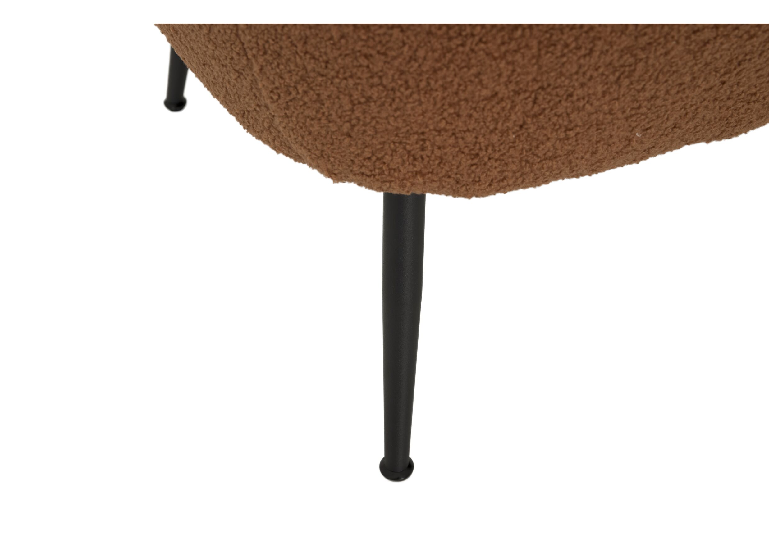 Fauteuil Teddy Bear 68x70x73cm - bouclé - roest