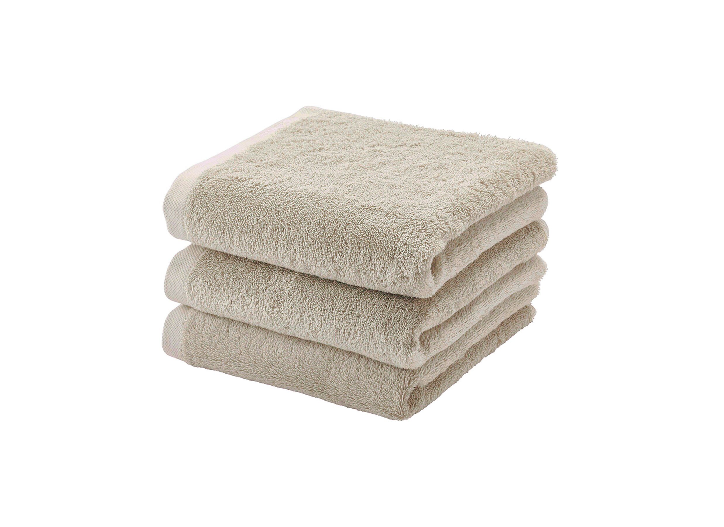 Handdoek London 55x100cm - katoen - desert - Serviette de bain London 55x100cm - coton - desert