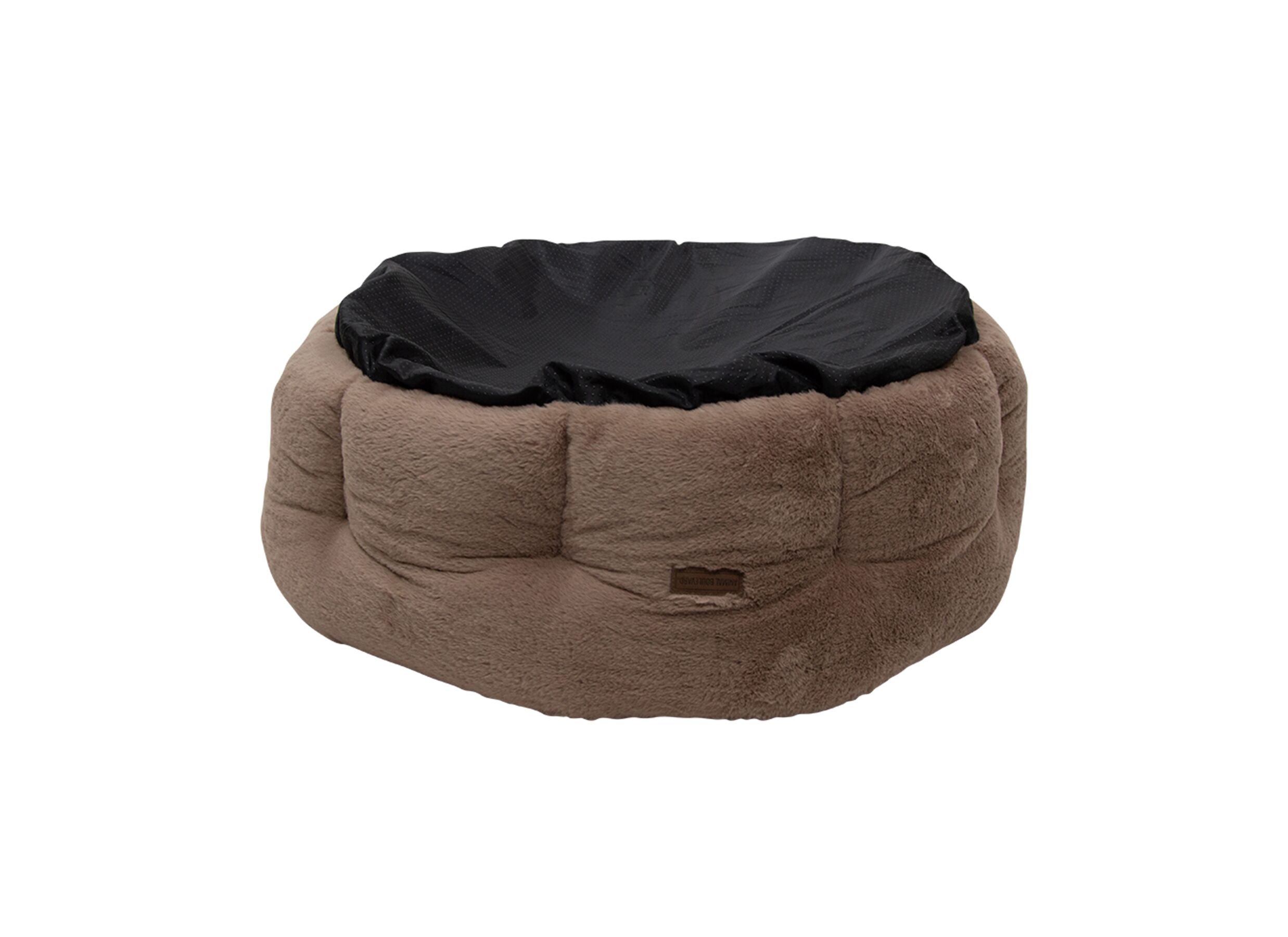 Aperçu - Panier pour chien Champs Elysees L 80x80x28cm - tissu - moka