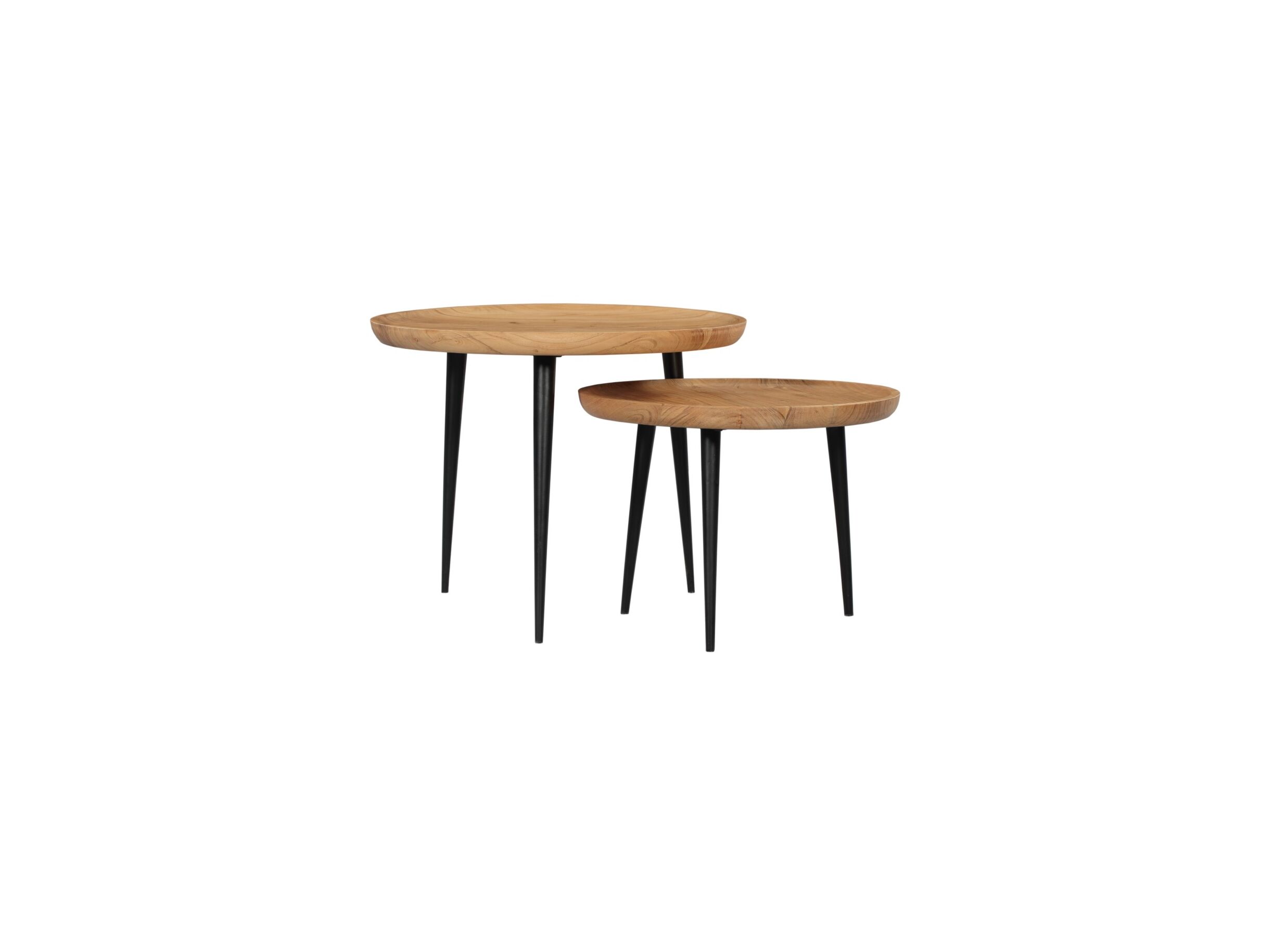 Bijzettafel Quant set van 2