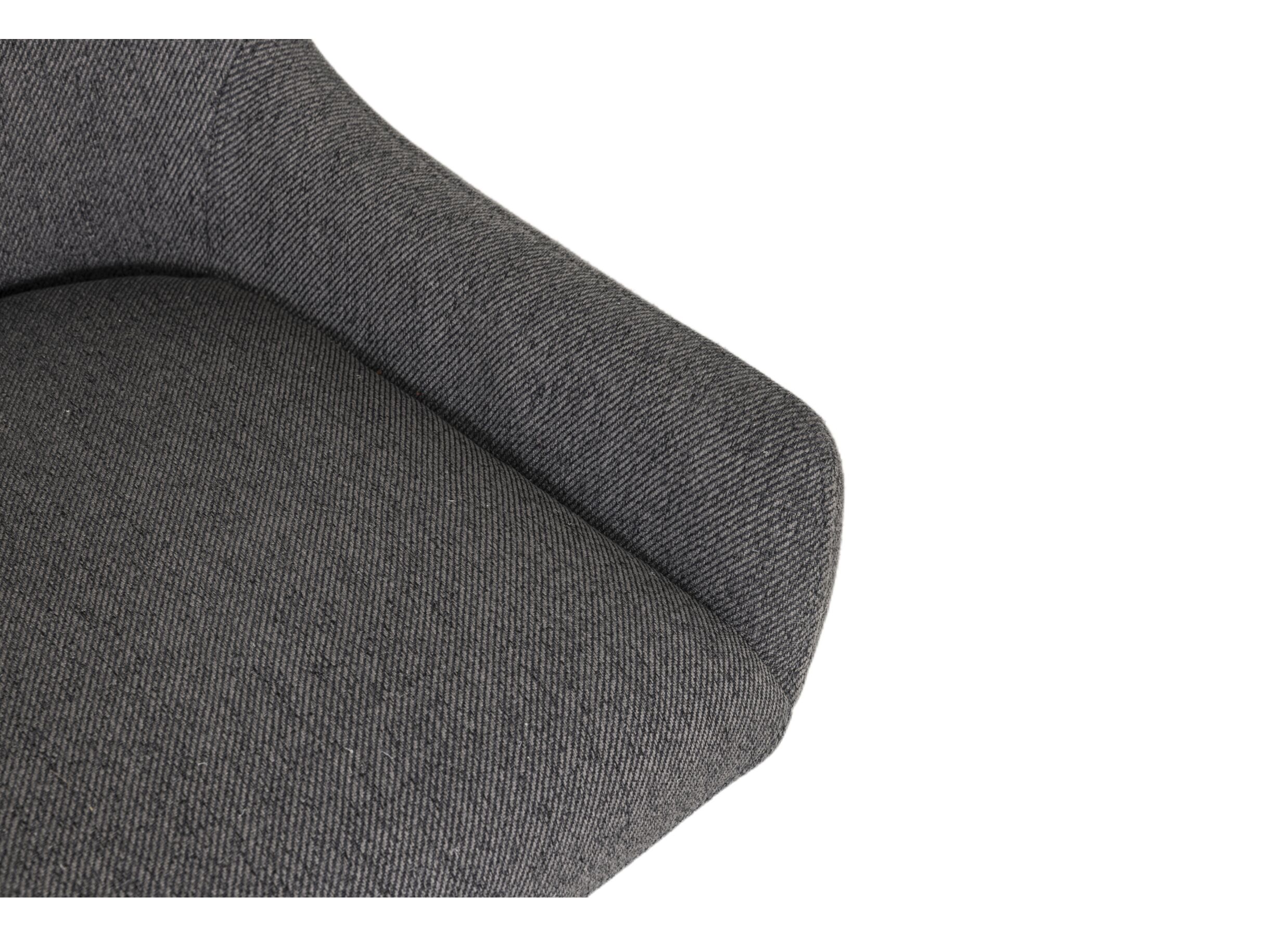 Detail - Chaise House 53x61,5x86,5cm - tissu - gris