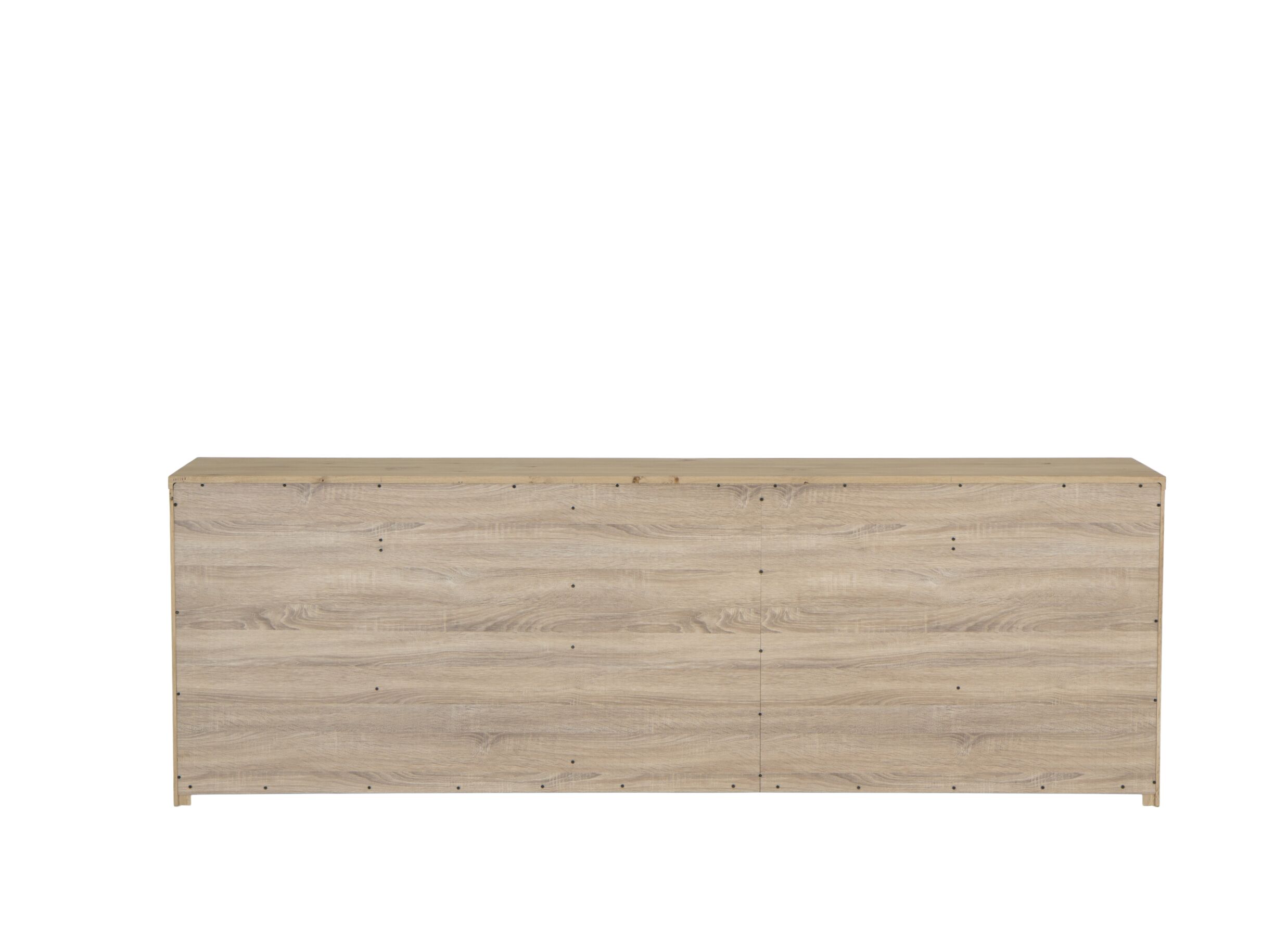 Buffet Amarillo 250cm - chêne massif & décor- naturel