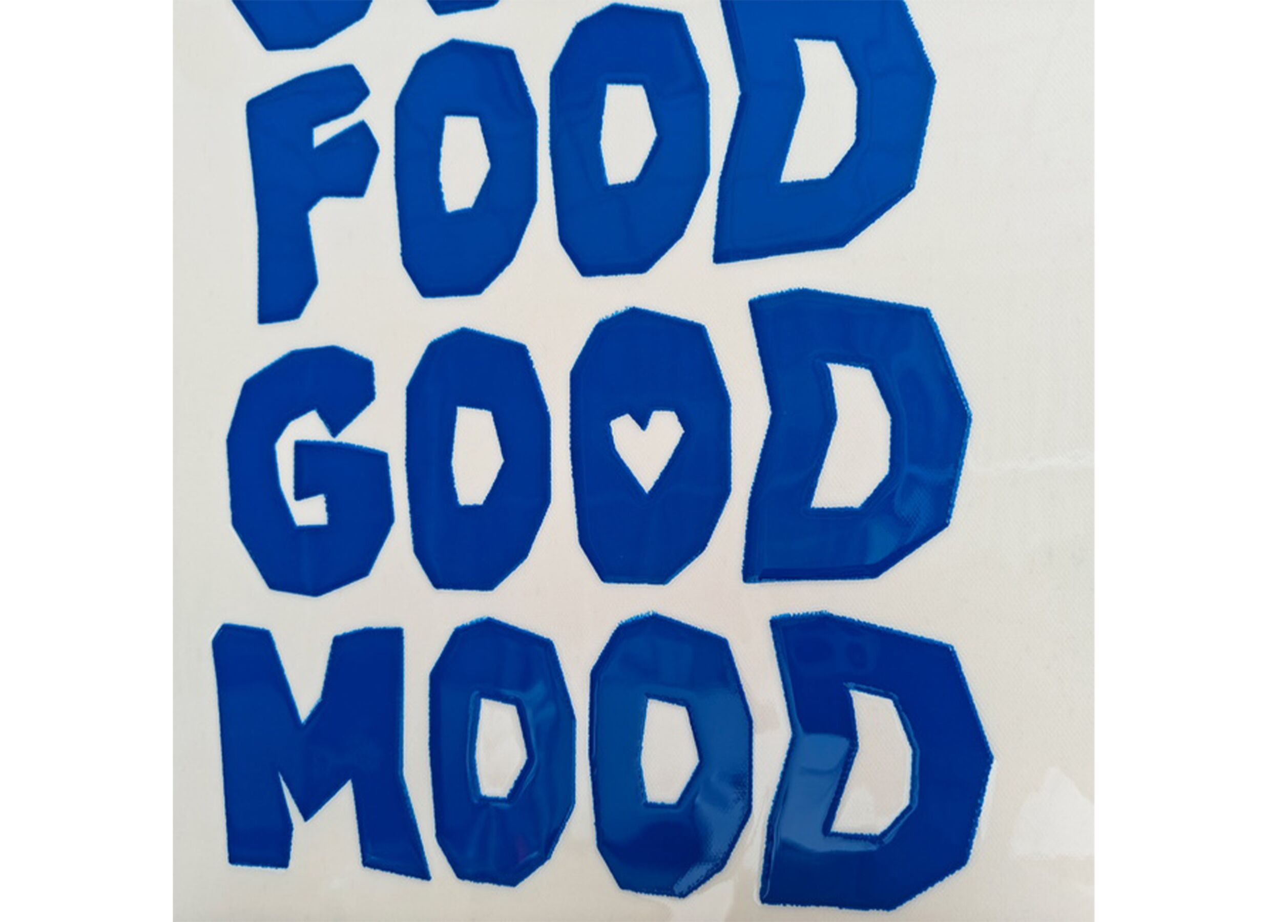 Detailfoto - Print op canvas Good Food 40x50cm - resin coating
