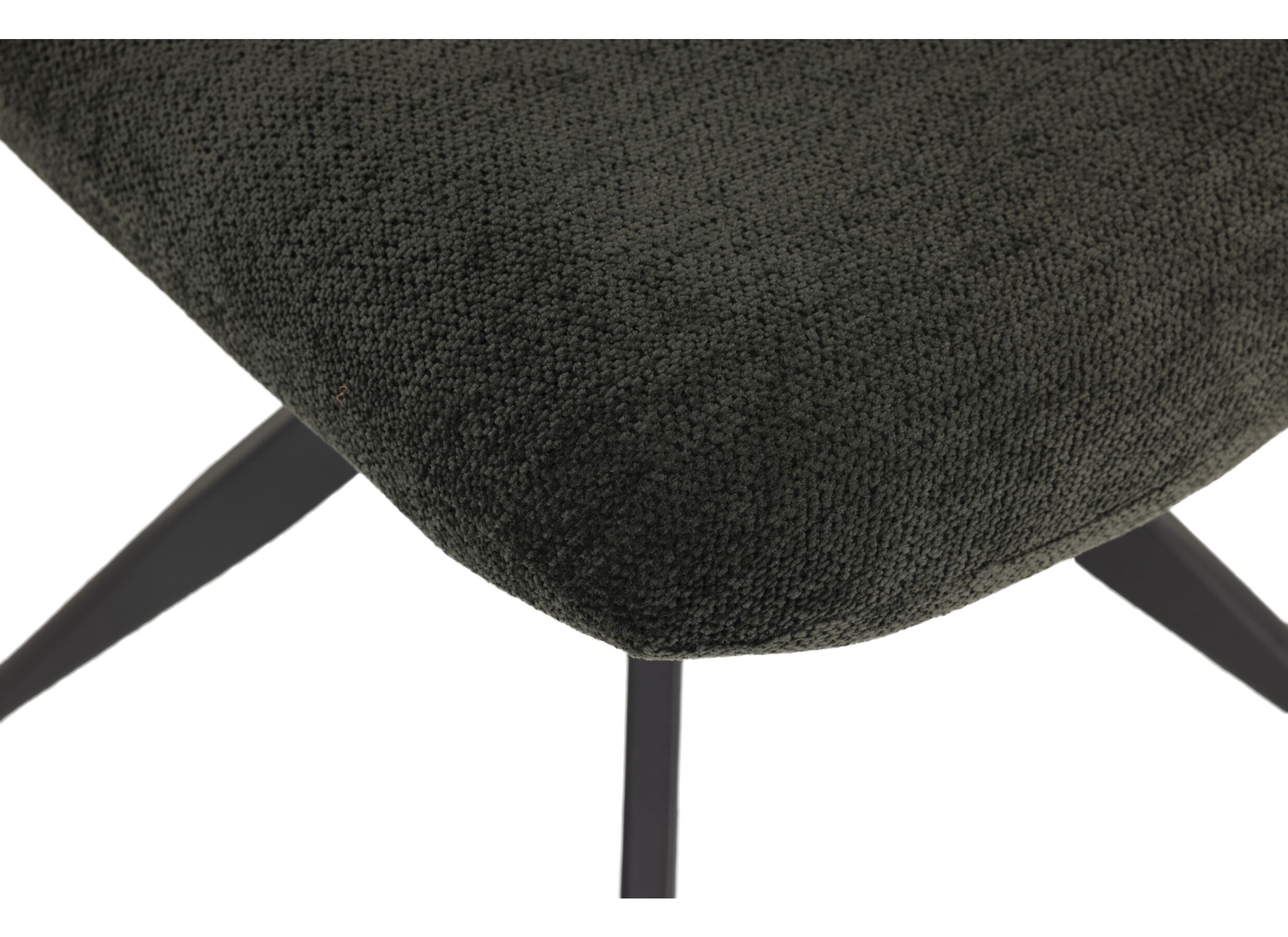 Detail - Chaise pivotante Matadero 59x48x92cm - tissu - gris foncé/vert foncé
