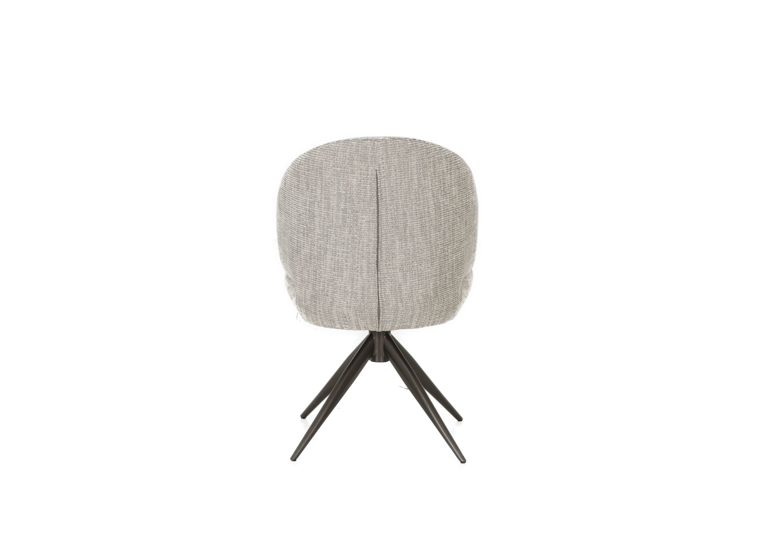 Aperçu - Chaise pivotante Wave fibre polyester - gris