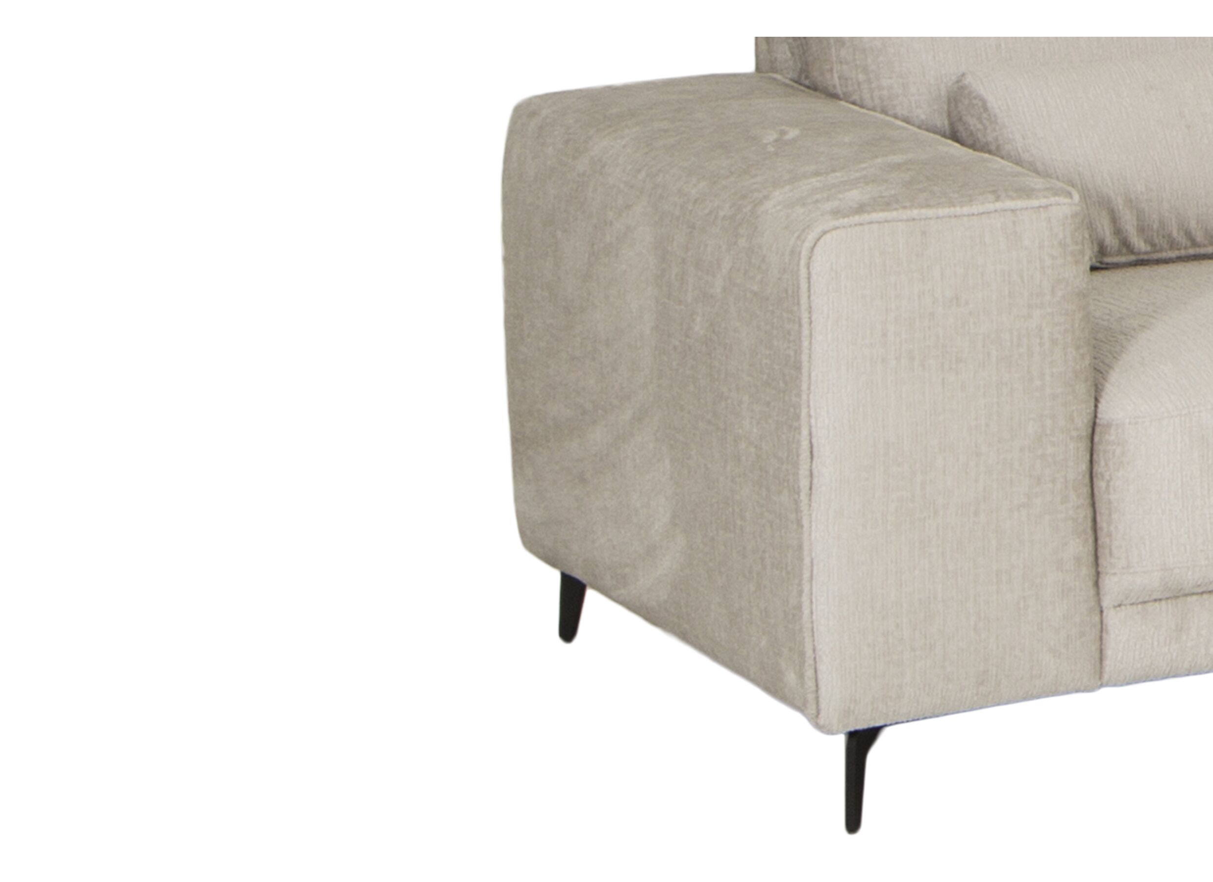 Hoeksalon 2021 340x300cm - stof - beige