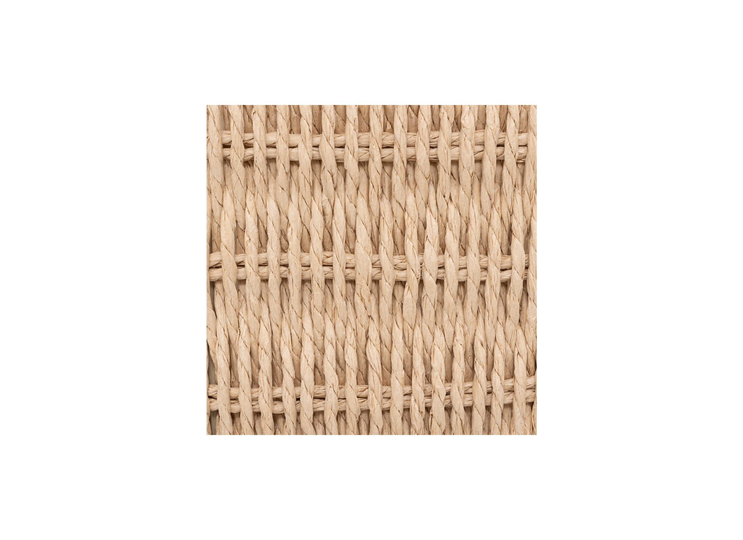 Detailfoto - Papiermand Cord H25cm - papier - beige