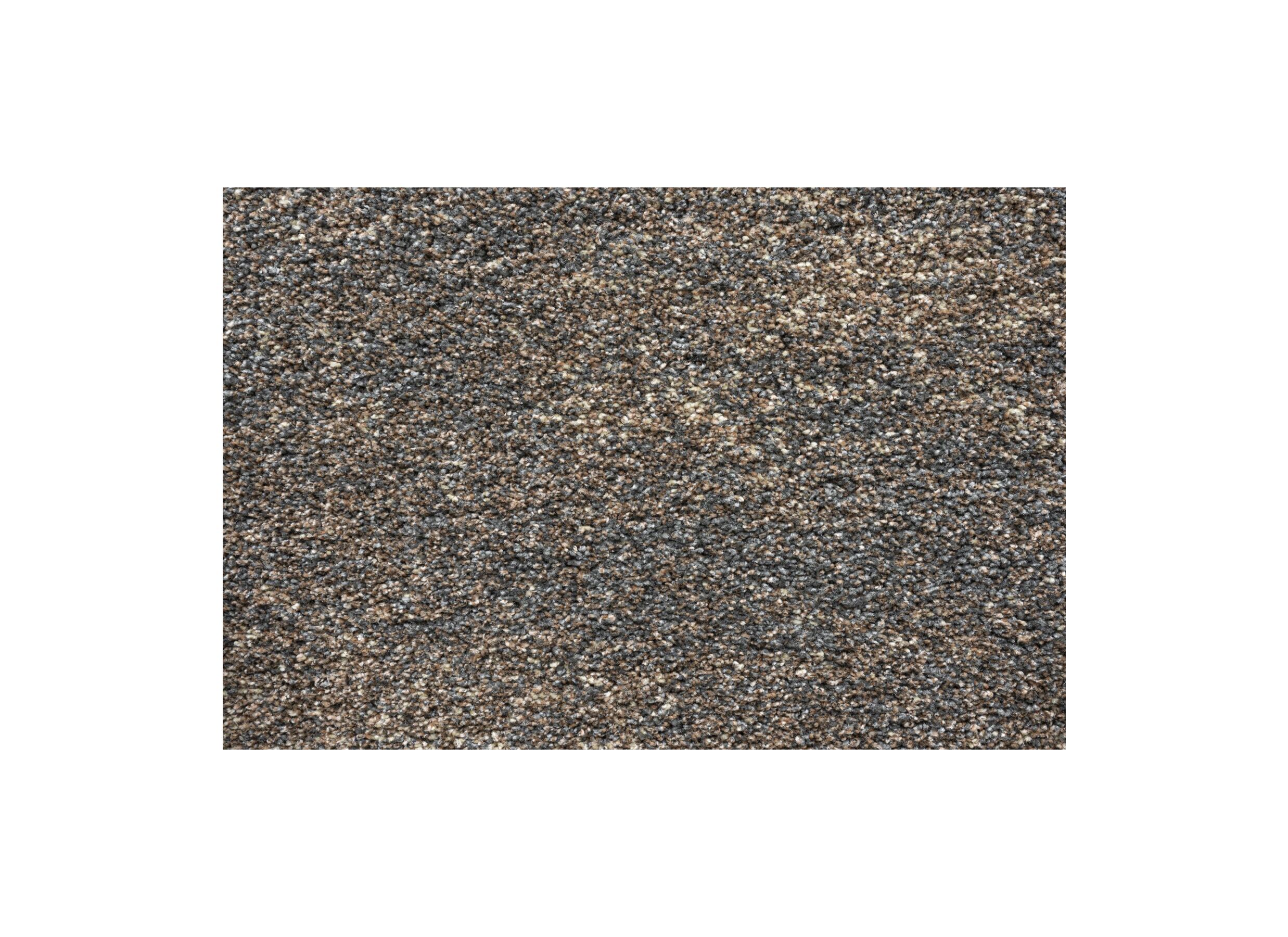 Detail - Tapis rond Medusa Ø120cm - polyester - gris/marron