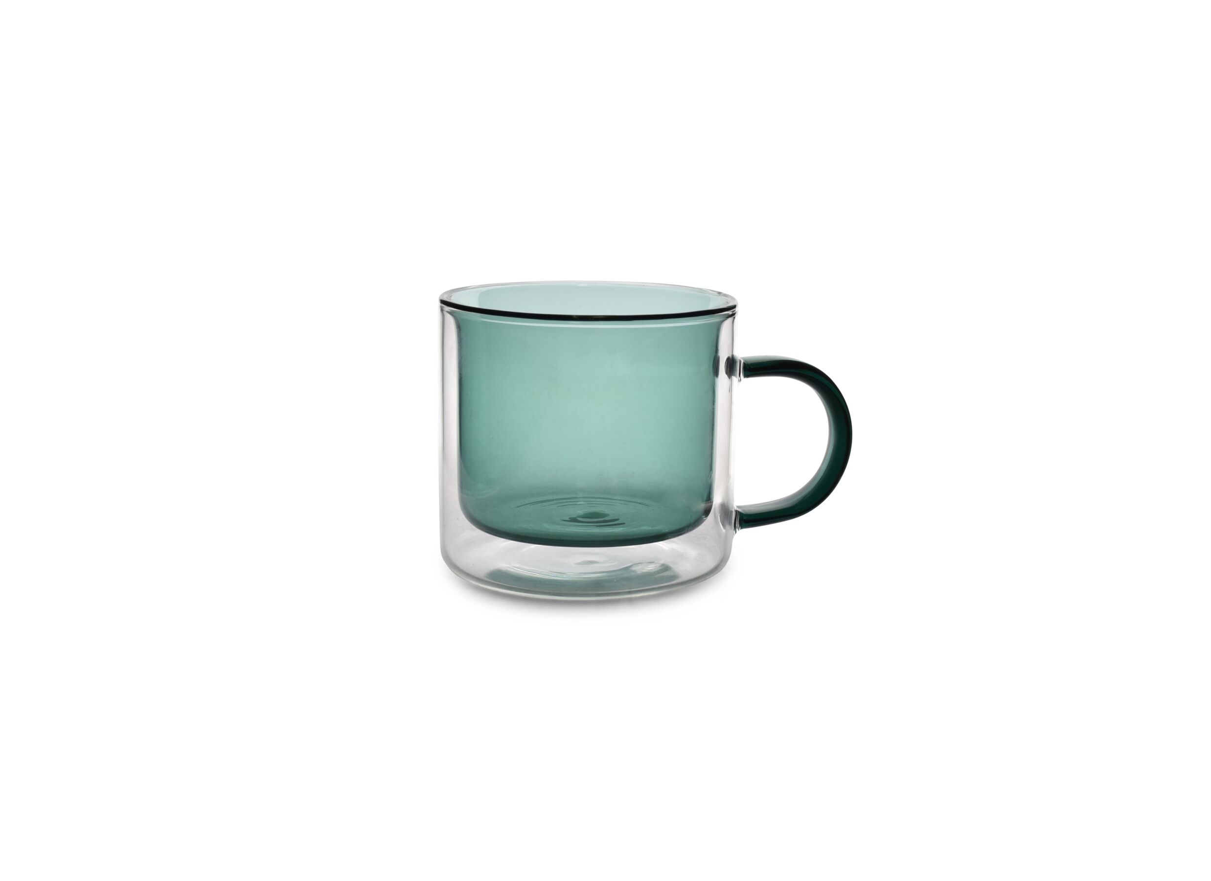 Mok Liv 27cl - glas - groen set van 2 - Mug Liv 27cl - verre - vert lot de 2