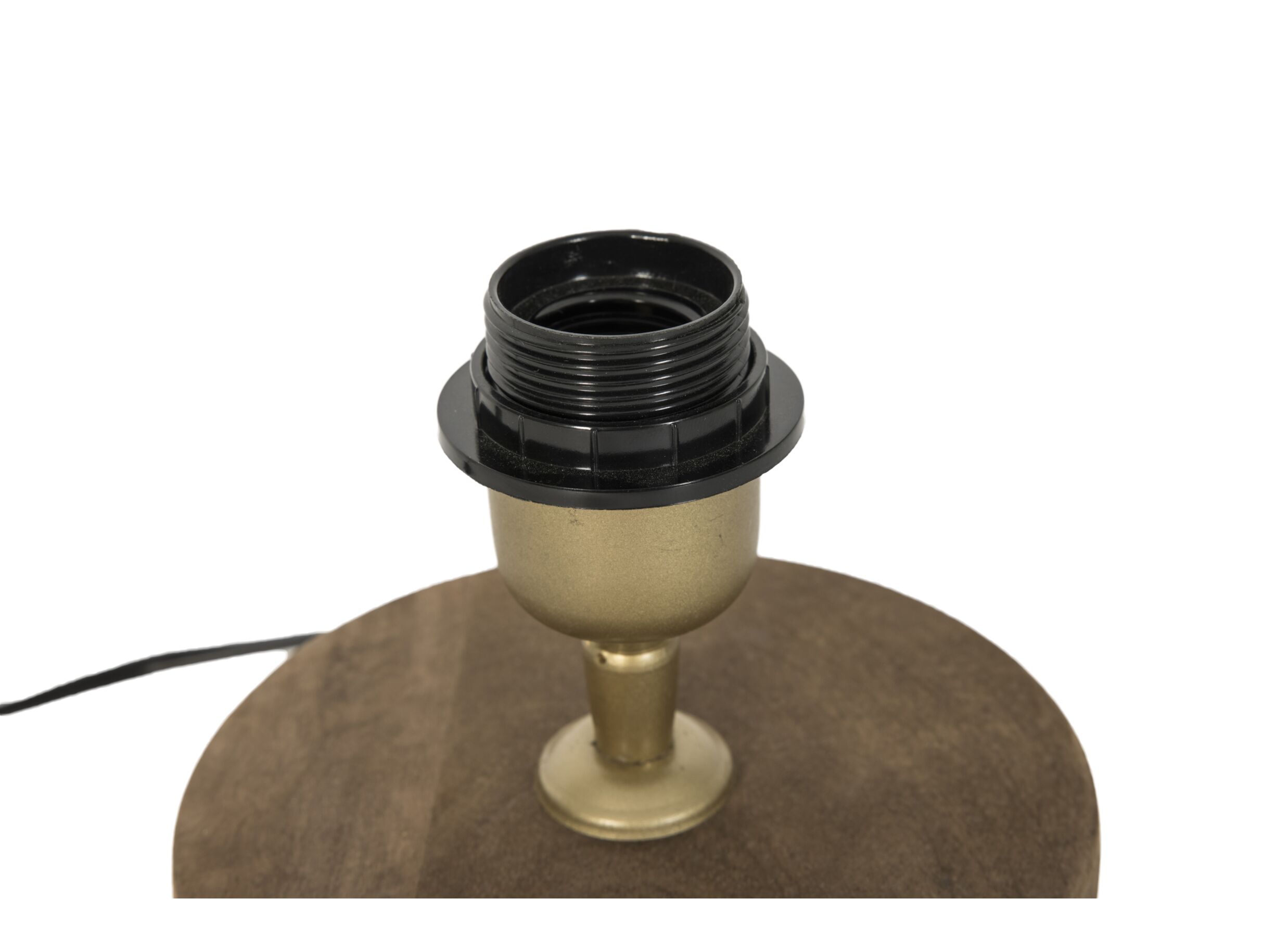 Detail - Pied de lampe Ø15cm - bois - naturel