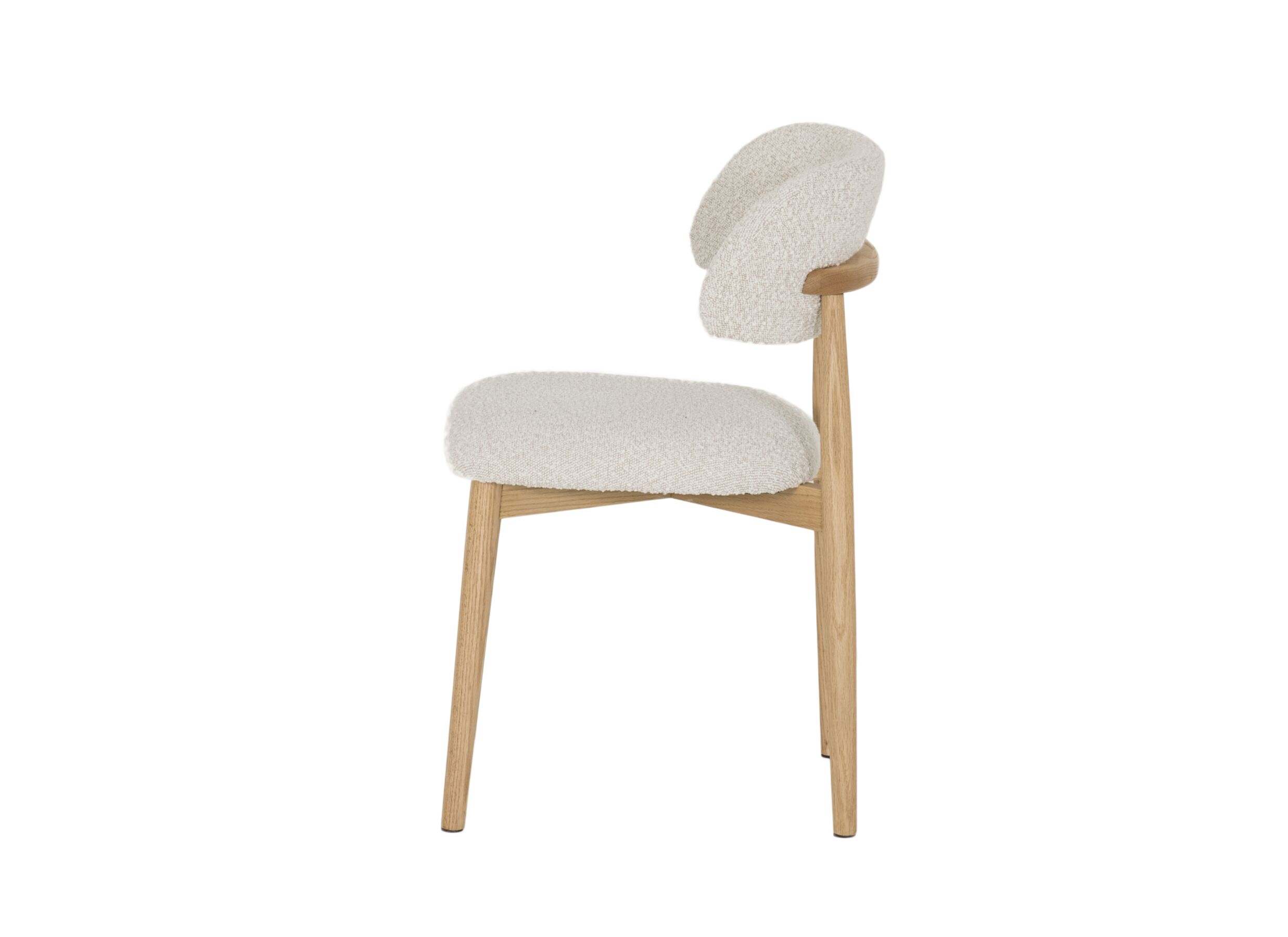 Overzichtsfoto - Stoel Nemo 50x48x78cm - polyestervezel - beige