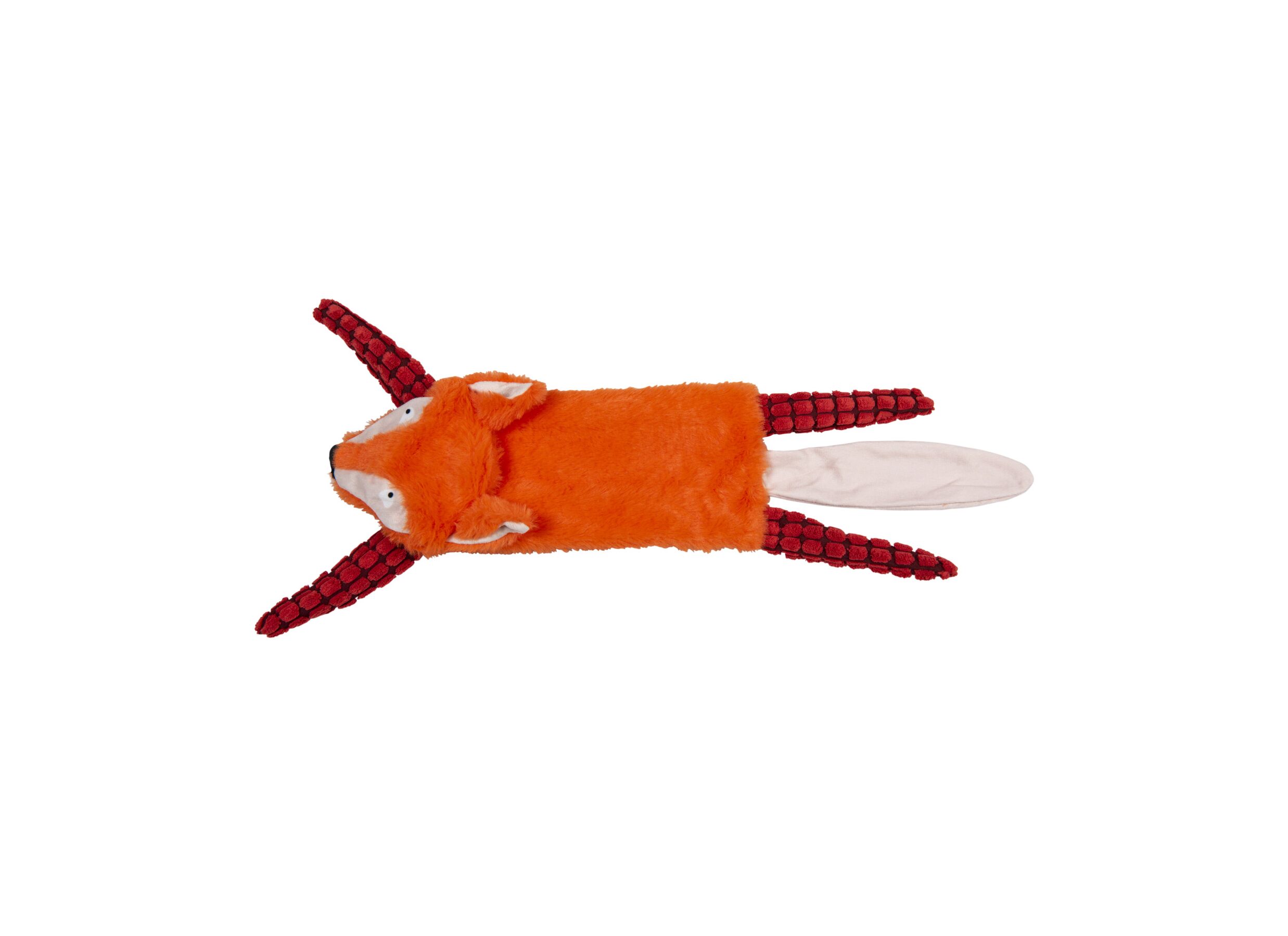 Hondenspeelgoed Flat Plush Toy Vos