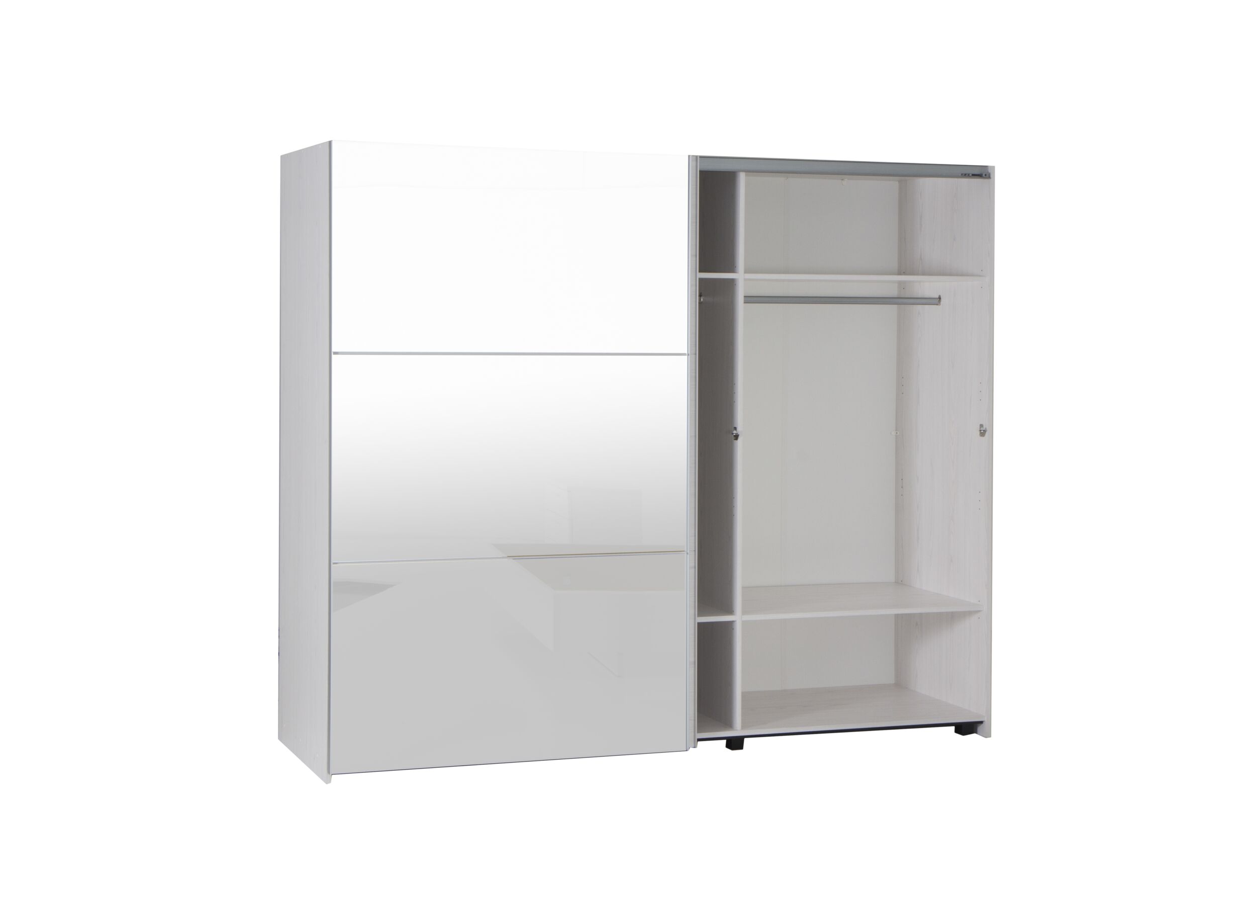 Schuifdeurkast Helga1 250cm - decor - moonlight eik