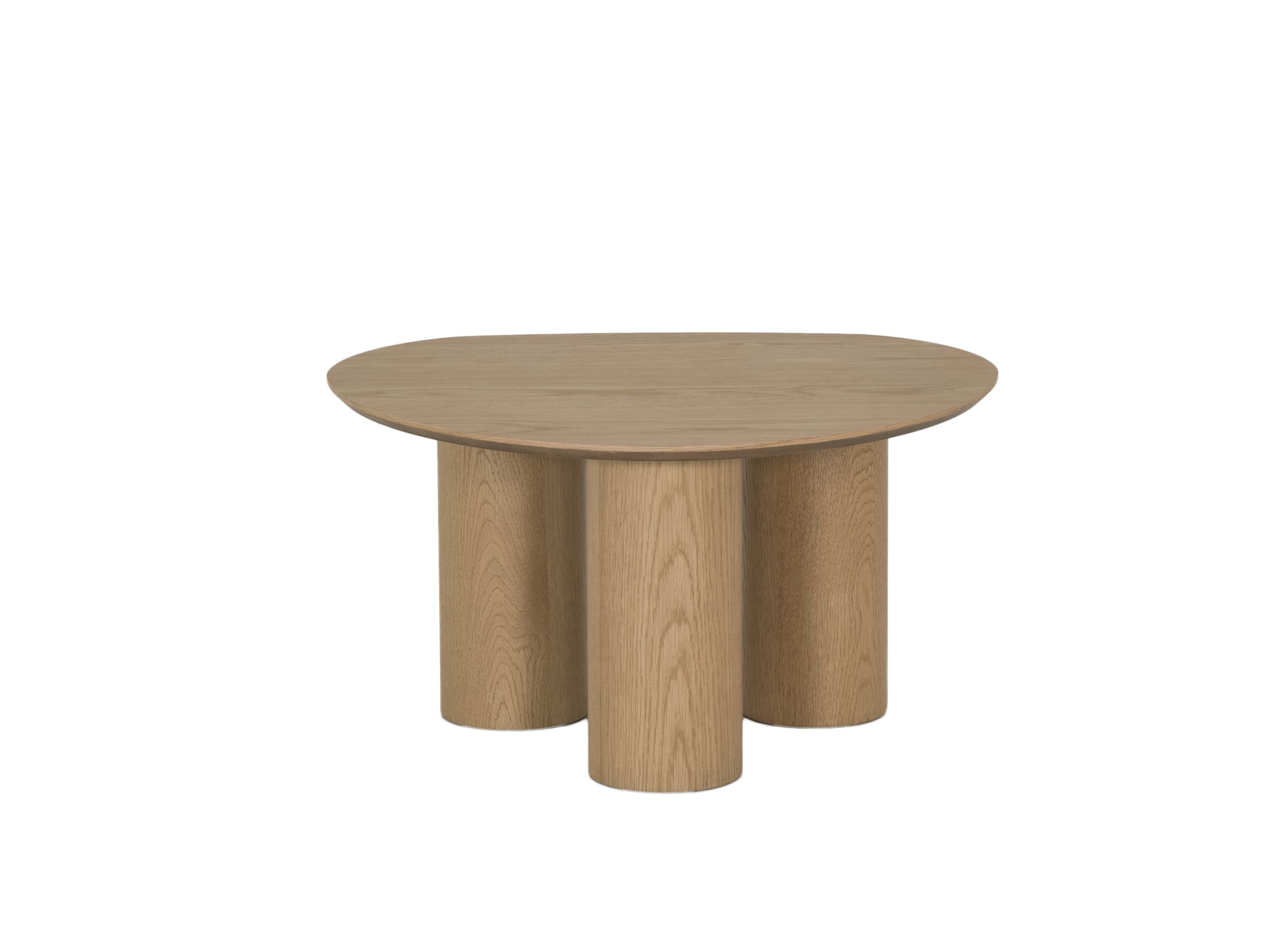 Overzichtsfoto - Salontafel Cappa 75x60cm - eik fineer - naturel